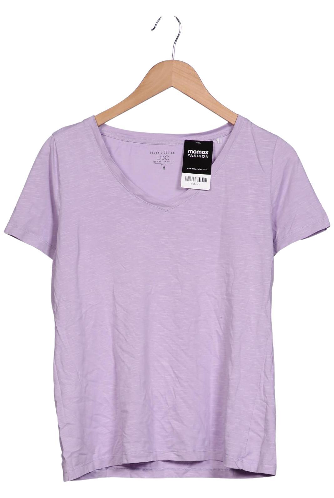 

edc by Esprit Damen T-Shirt, flieder, Gr. 38