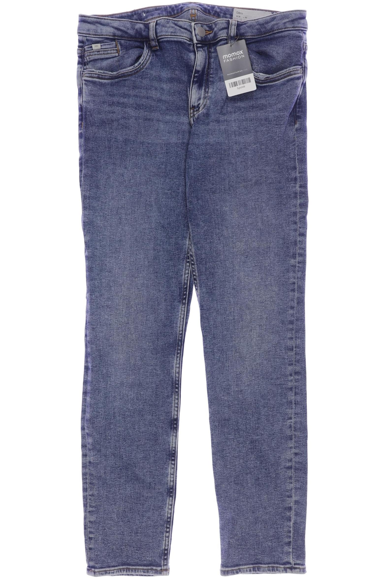 

edc by Esprit Damen Jeans, blau, Gr. 31