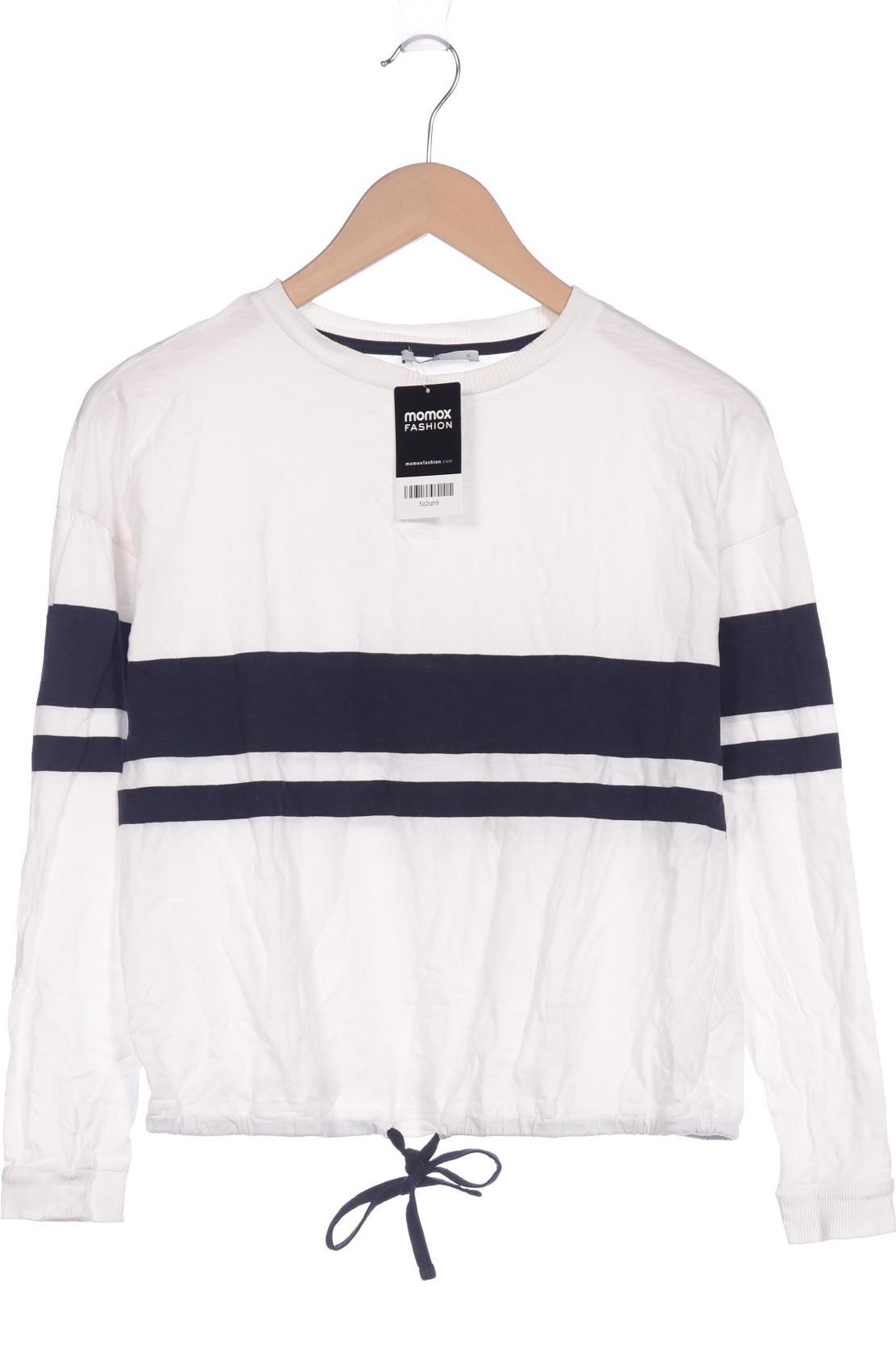 

edc by Esprit Damen Langarmshirt, weiß, Gr. 36