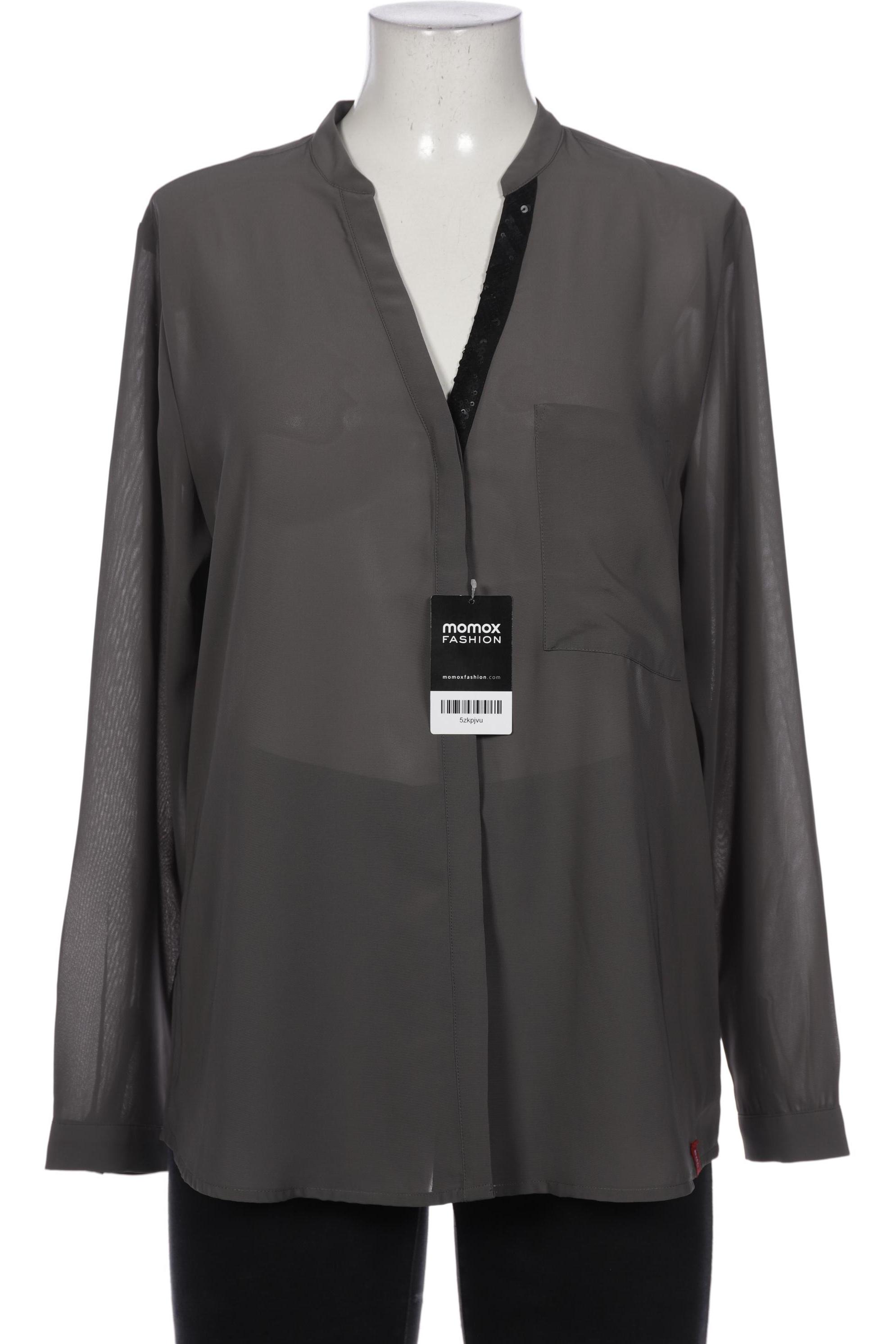 

edc by Esprit Damen Bluse, grau, Gr. 44