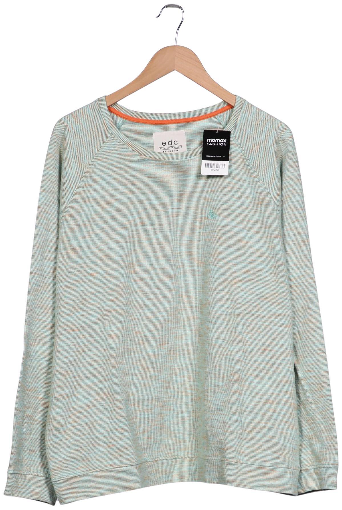 

edc by Esprit Herren Sweatshirt, grün, Gr. 54