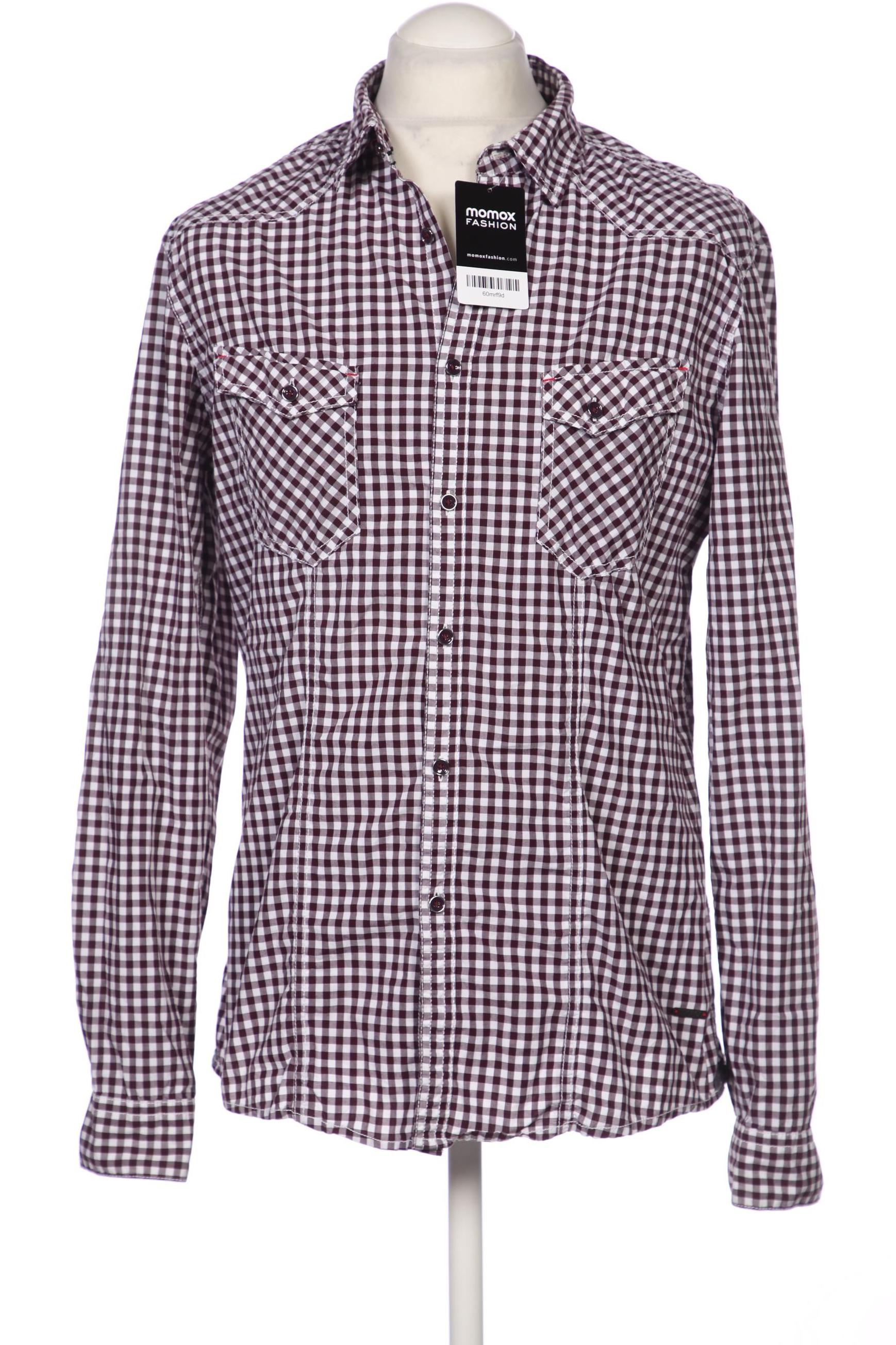

edc by Esprit Herren Hemd, bordeaux