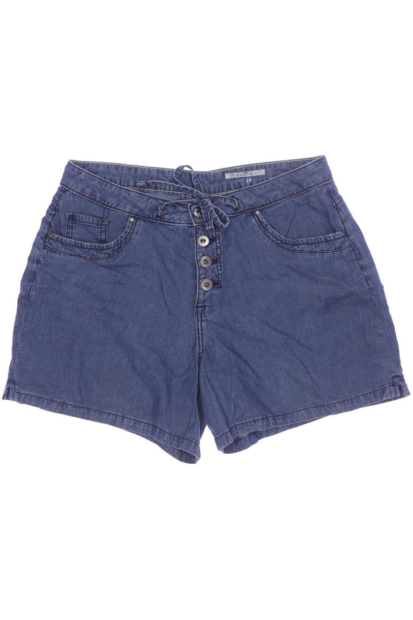 

edc by Esprit Damen Shorts, blau, Gr. 28
