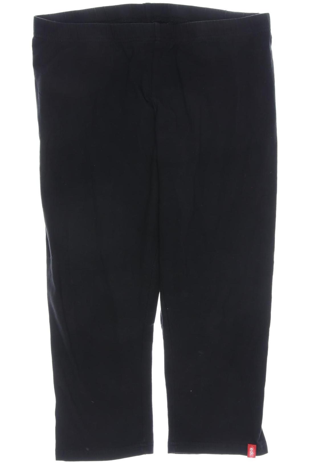 

edc by Esprit Damen Stoffhose, schwarz, Gr. 0