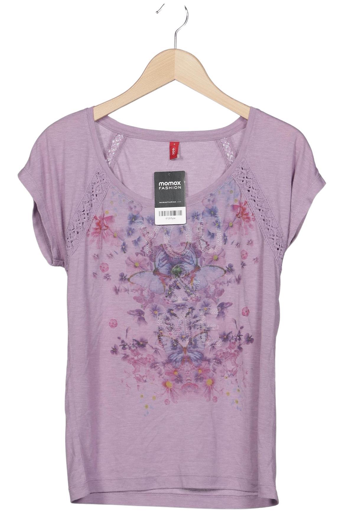 

edc by Esprit Damen T-Shirt, flieder, Gr. 36