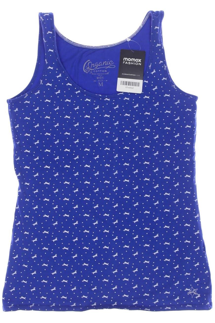 

edc by Esprit Damen Top, blau, Gr. 38
