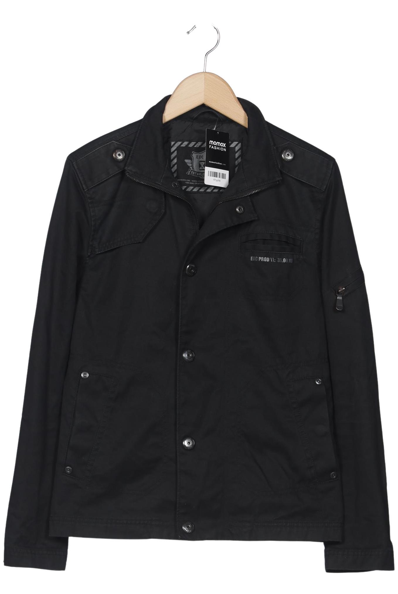 

edc by Esprit Damen Jacke, schwarz, Gr. 34