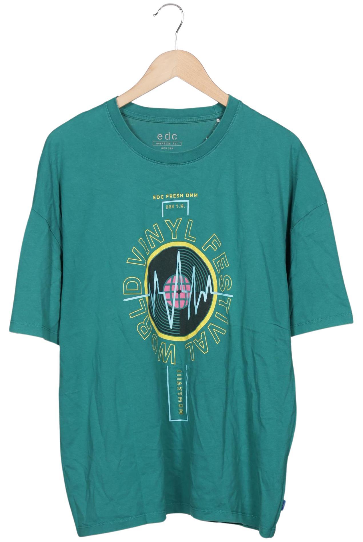 Thumbnail - edc by Esprit Herren T-Shirt, grün, Gr. 48