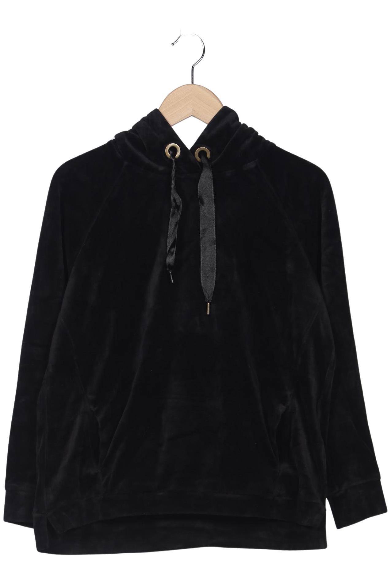 

edc by Esprit Damen Kapuzenpullover, schwarz, Gr. 38