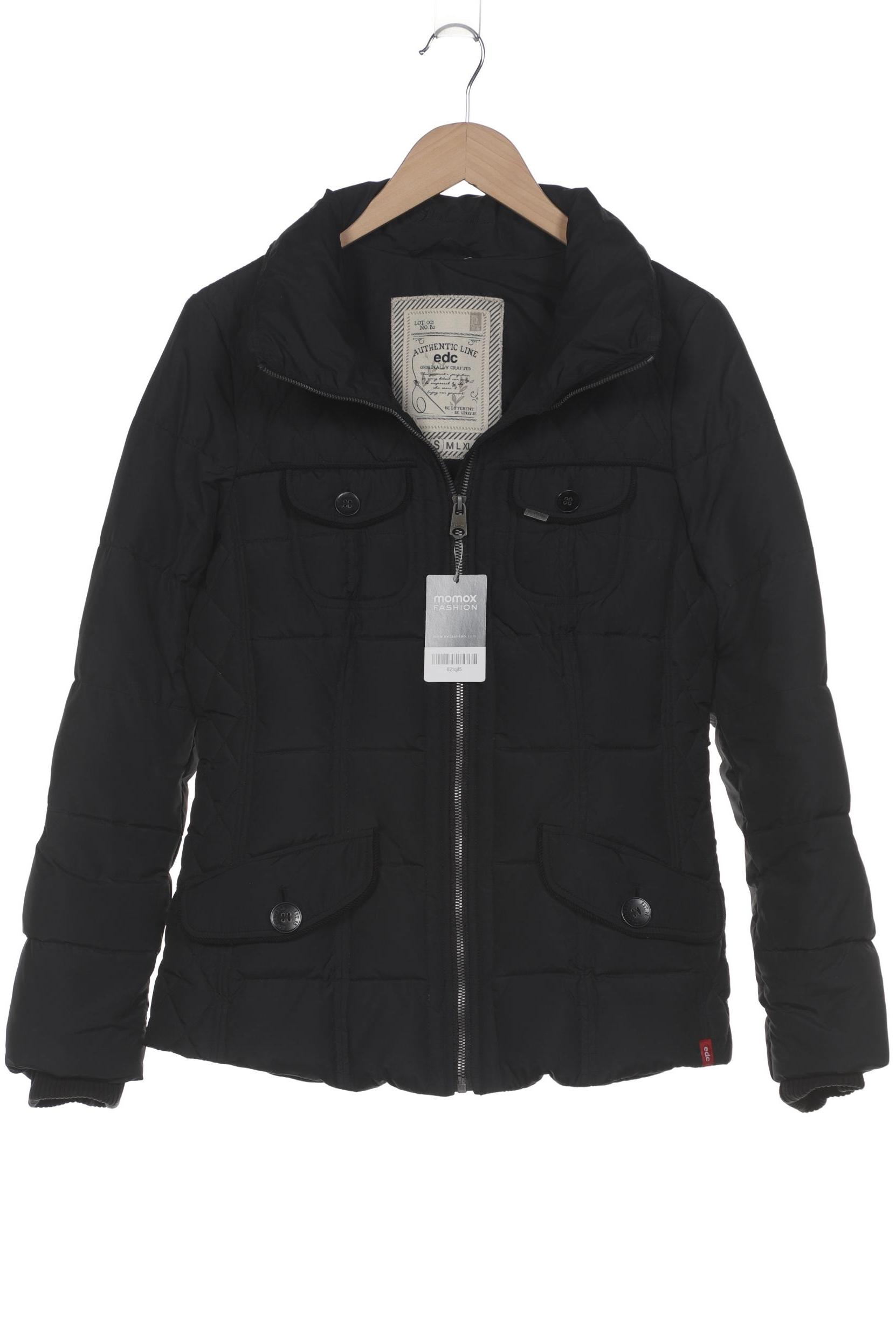 

edc by Esprit Damen Jacke, schwarz, Gr. 36