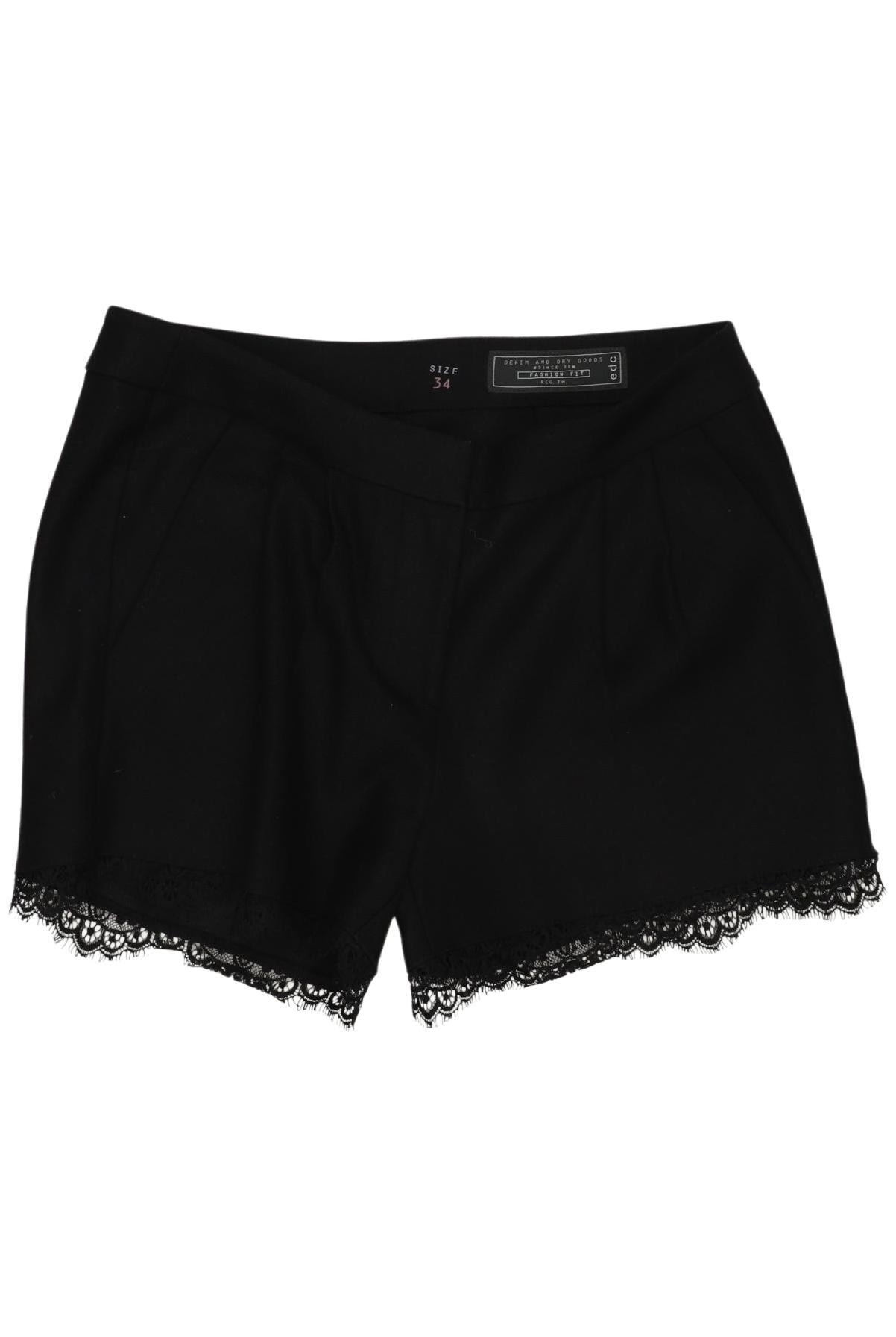 

edc by Esprit Damen Shorts, schwarz, Gr. 34