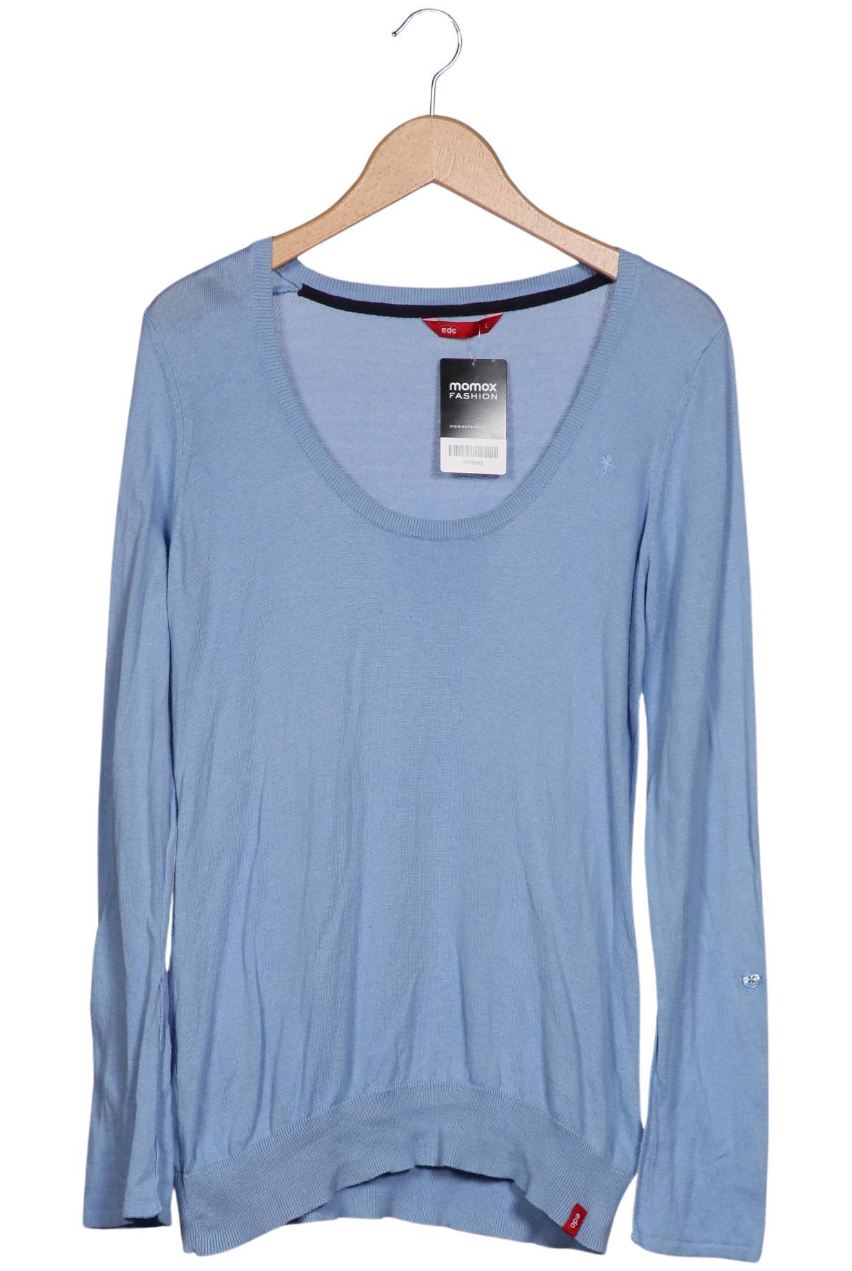 

edc by Esprit Damen Pullover, hellblau, Gr. 42