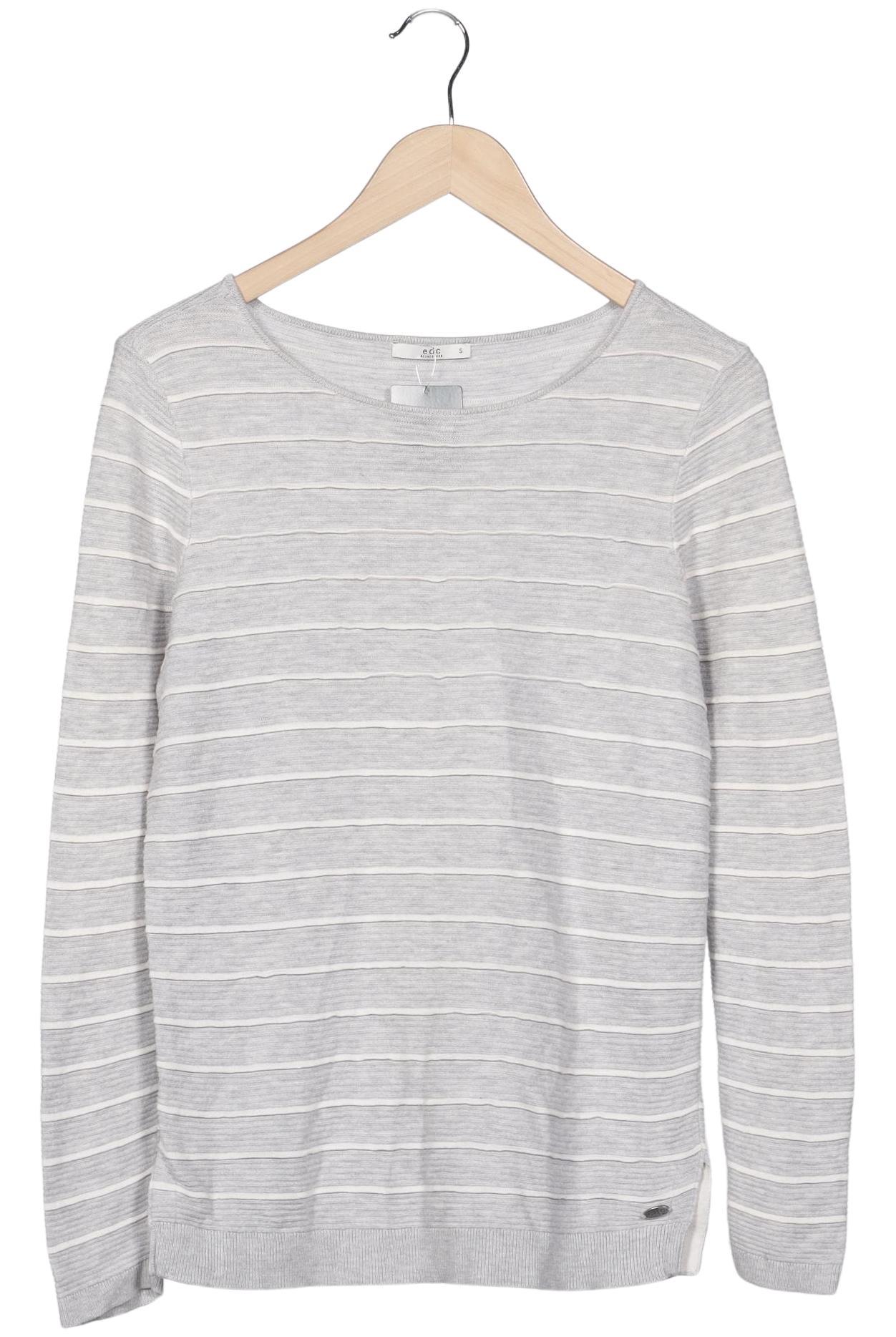 

edc by Esprit Damen Pullover, grau, Gr. 36