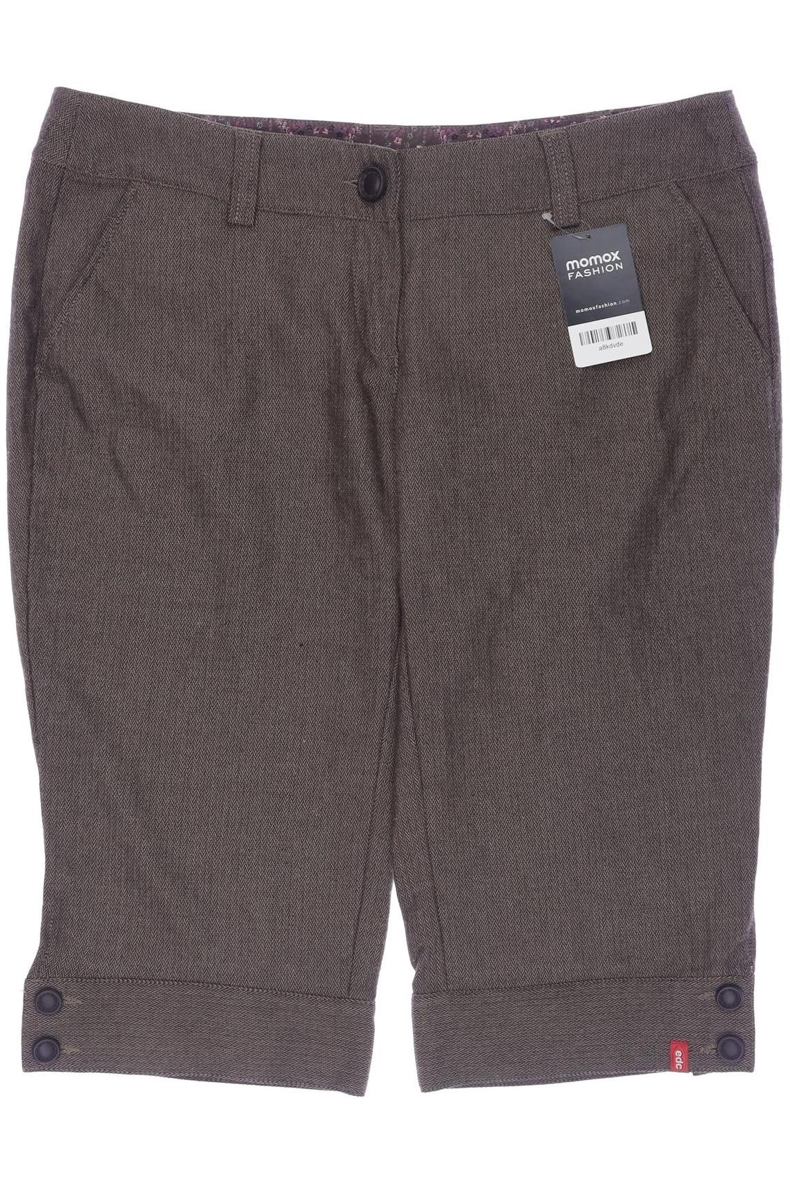 

edc by Esprit Damen Shorts, braun, Gr. 42