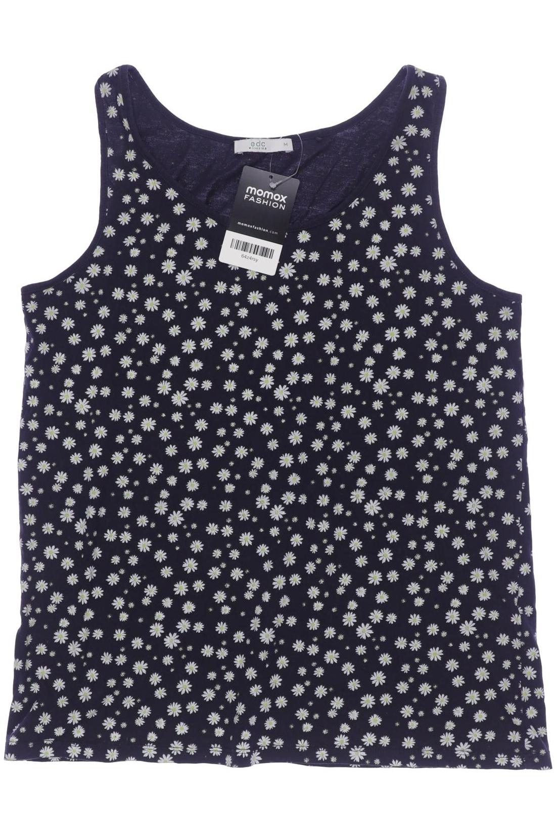 

edc by Esprit Damen Top, marineblau, Gr. 38
