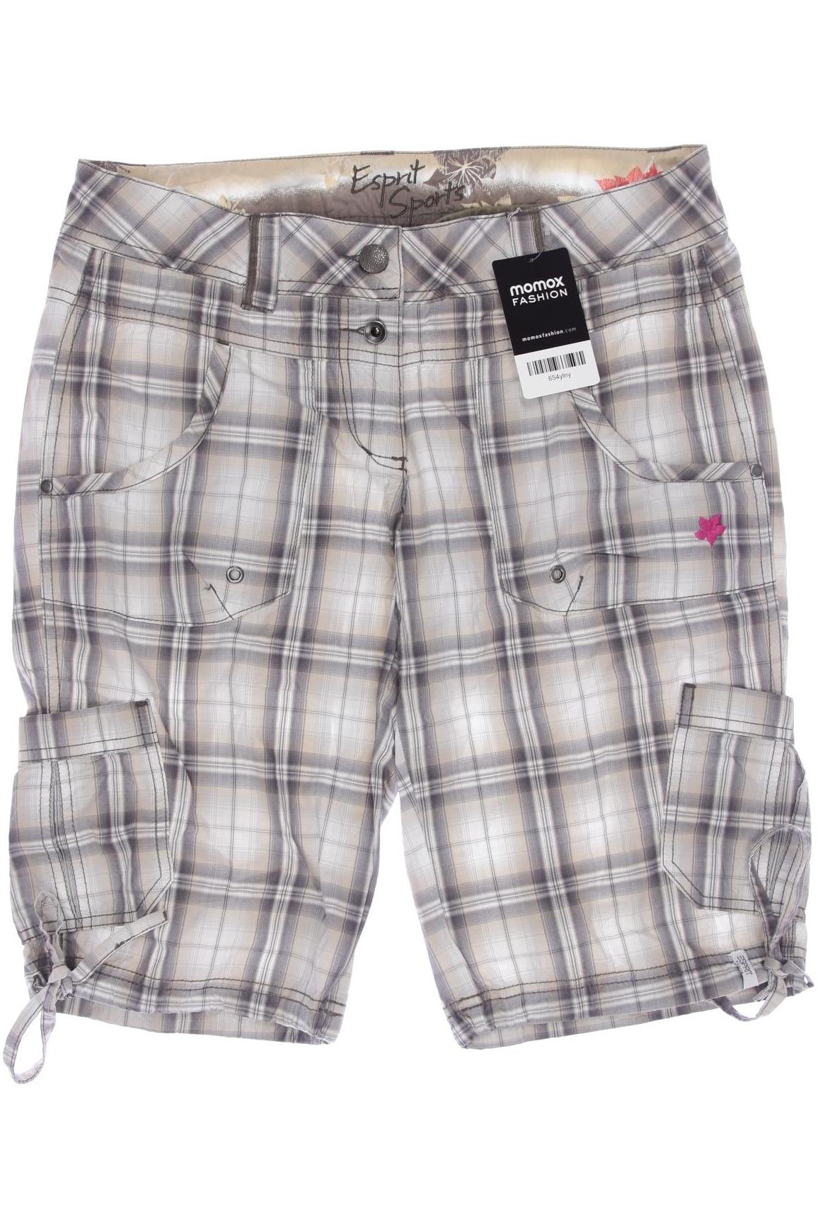 

edc by Esprit Damen Shorts, grau, Gr. 38
