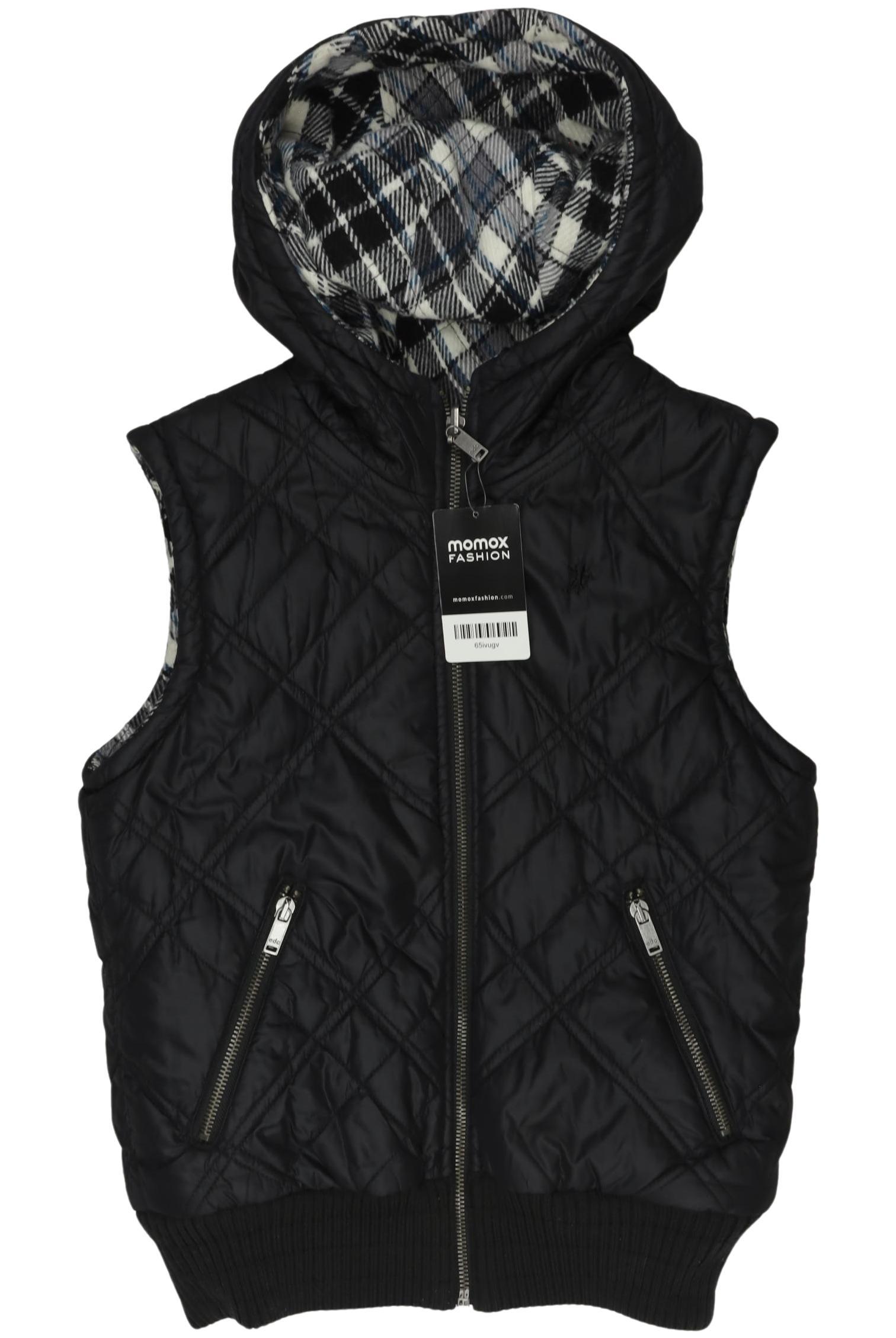 

edc by Esprit Damen Weste, schwarz, Gr. 36