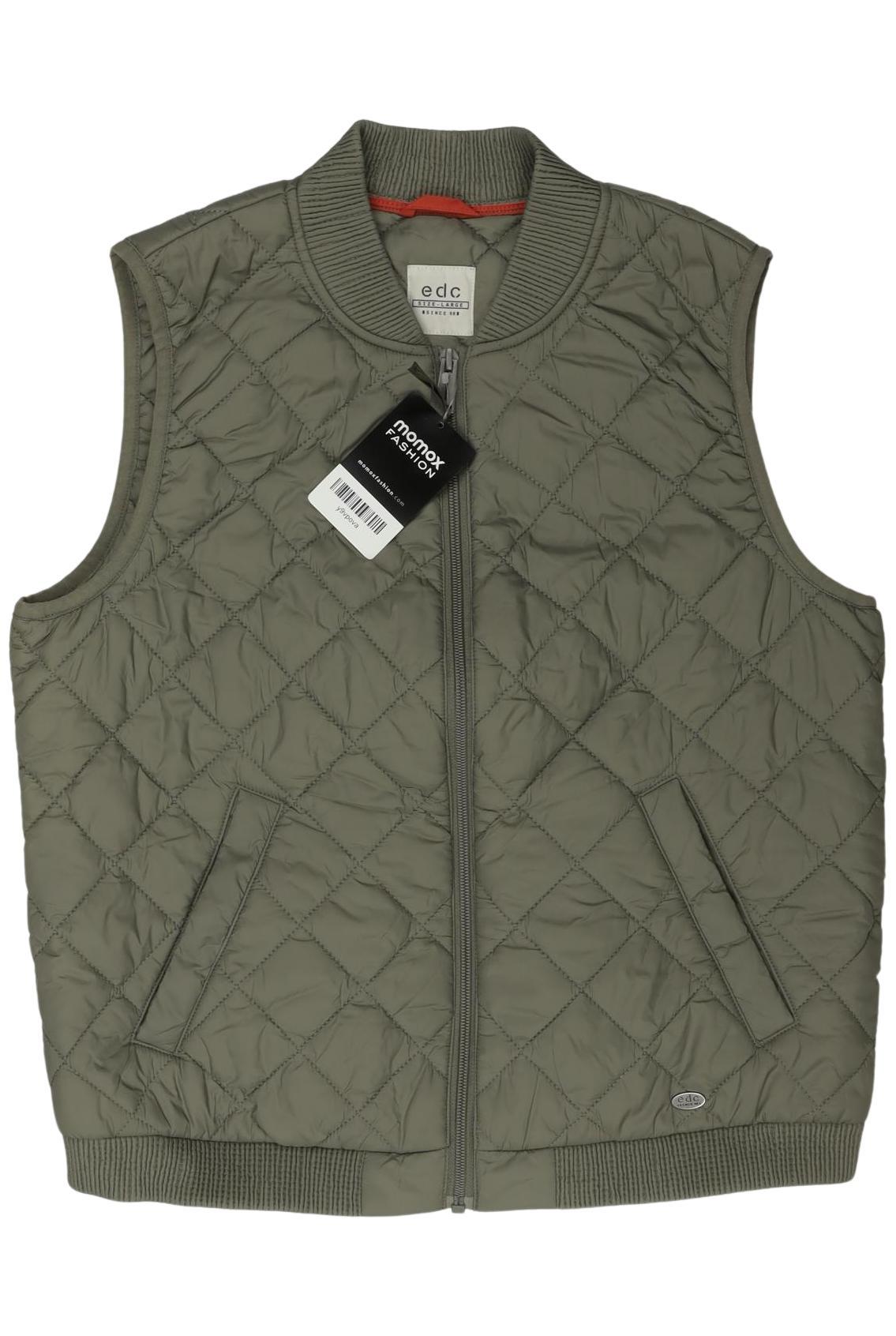 

edc by Esprit Damen Weste, grün, Gr. 42