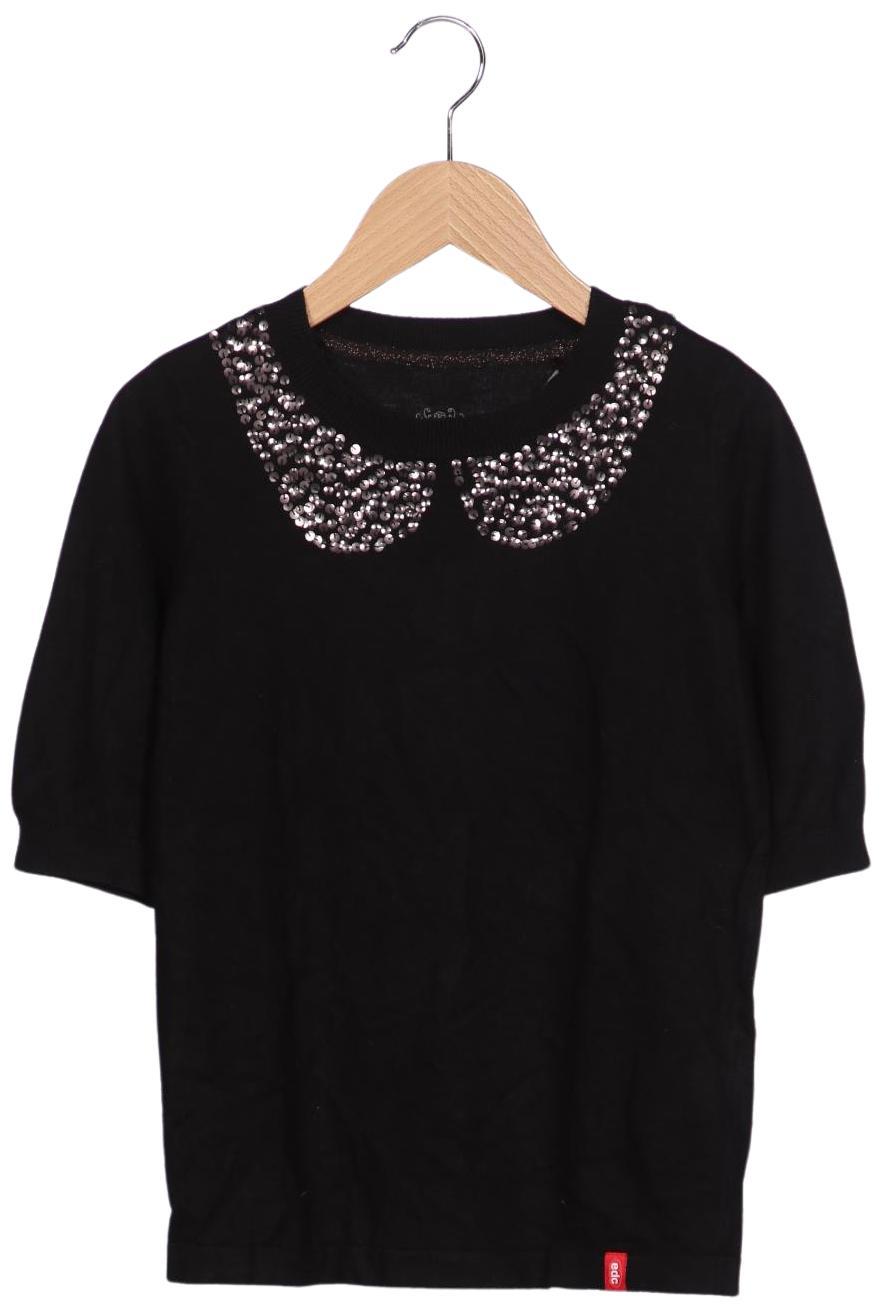 

edc by Esprit Damen Pullover, schwarz, Gr. 34