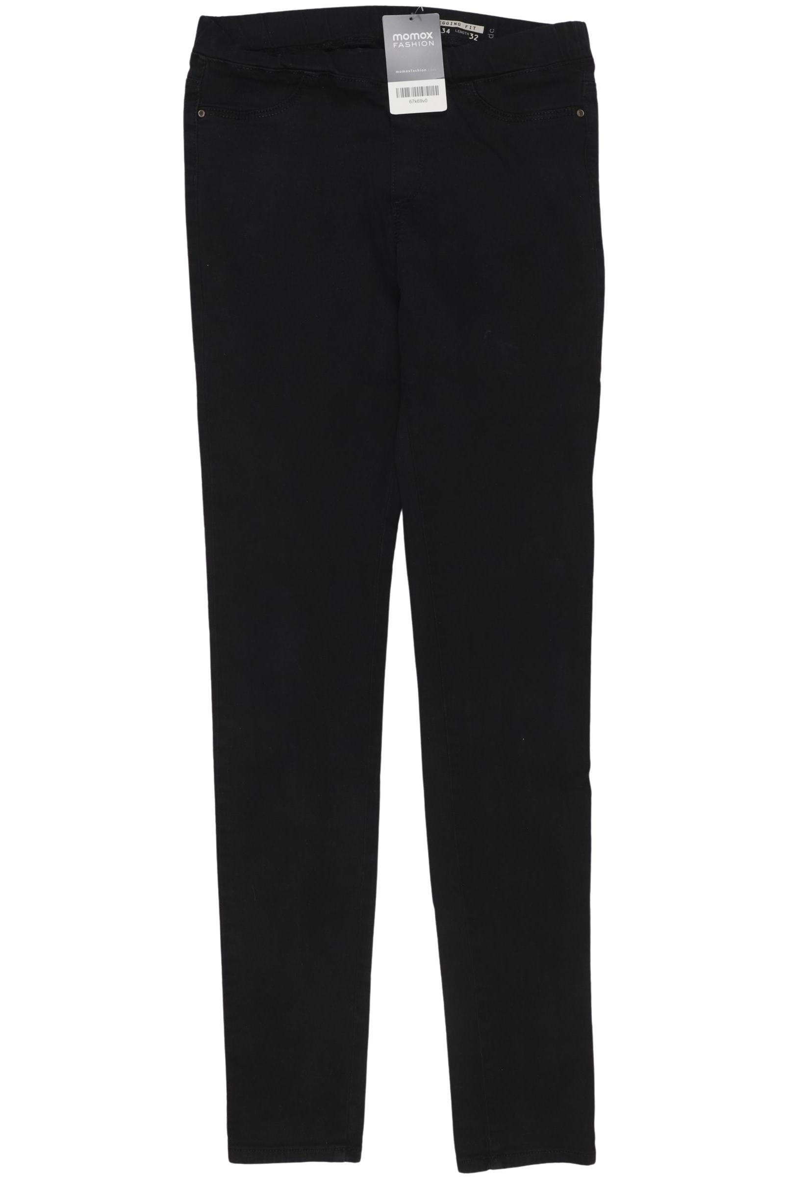 

edc by Esprit Damen Jeans, schwarz, Gr. 34