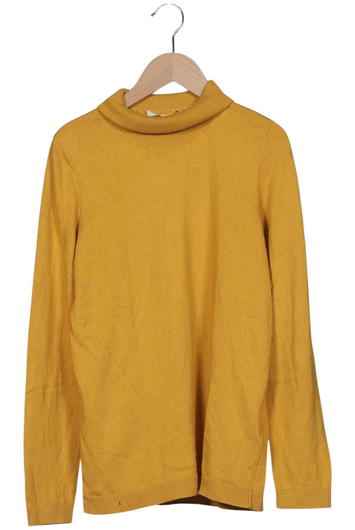 

edc by Esprit Damen Pullover, gelb, Gr. 44