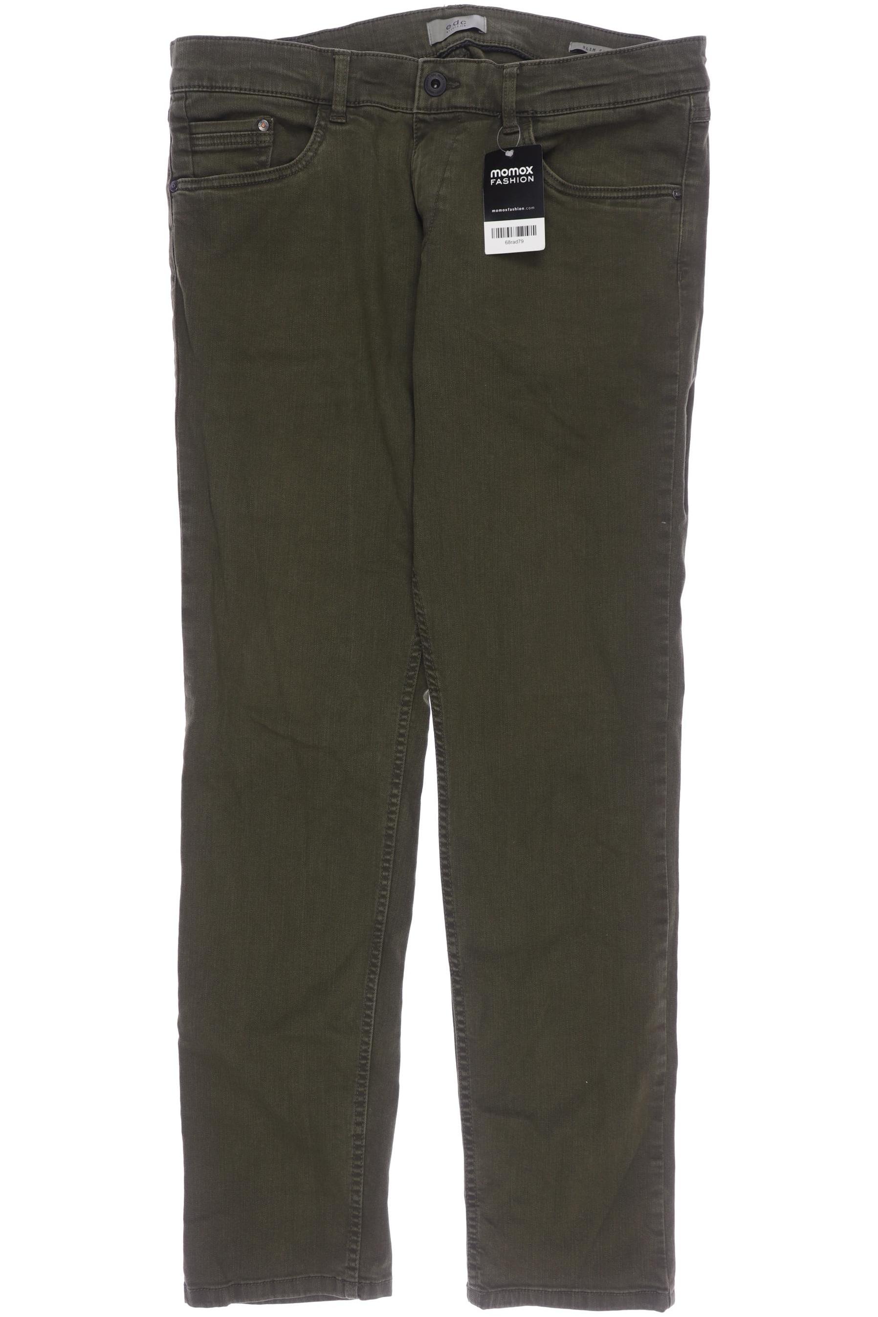 

edc by Esprit Herren Jeans, grün, Gr. 34