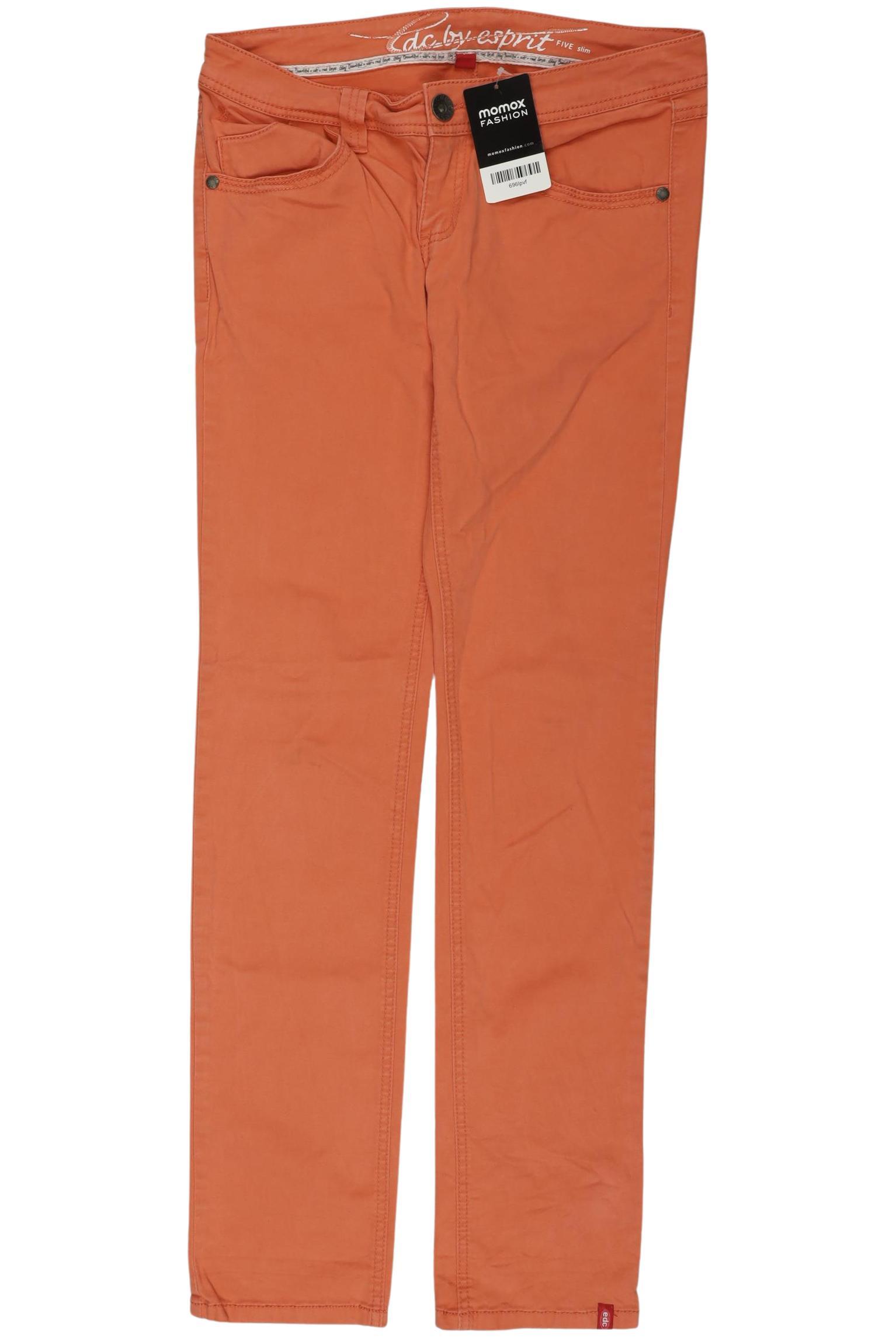 

edc by Esprit Damen Jeans, orange, Gr. 36