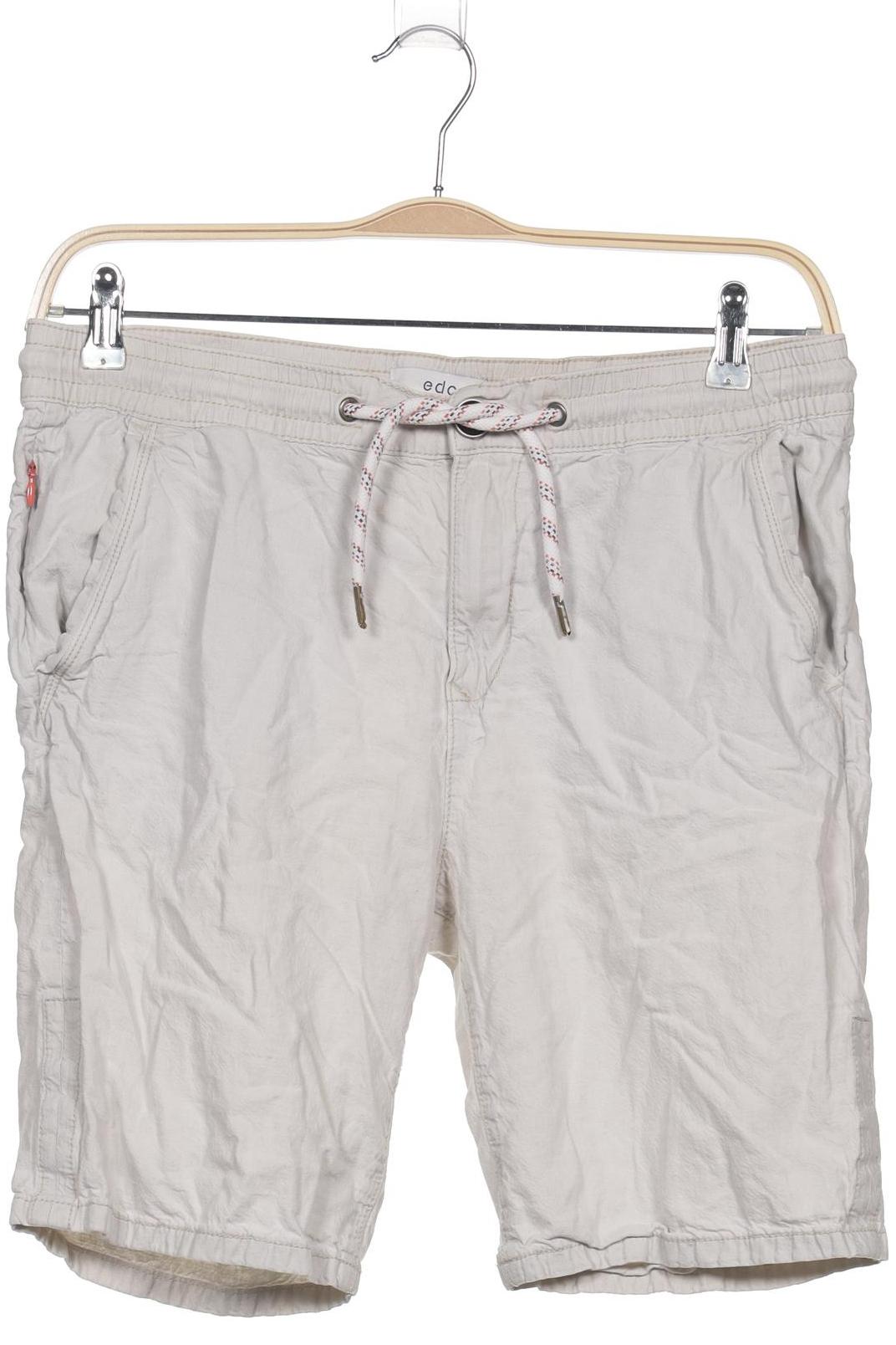 

edc by Esprit Herren Shorts, grau, Gr. 32