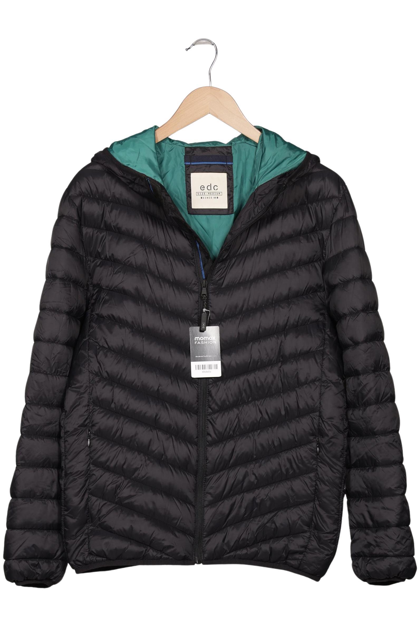 

edc by Esprit Herren Jacke, schwarz, Gr. 48