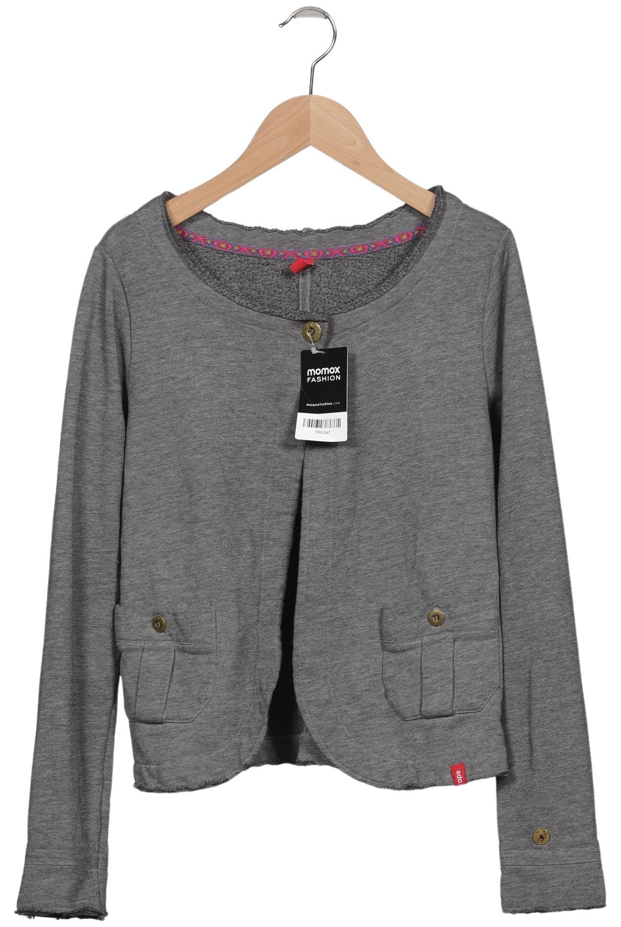 

edc by Esprit Damen Sweatshirt, grau, Gr. 36