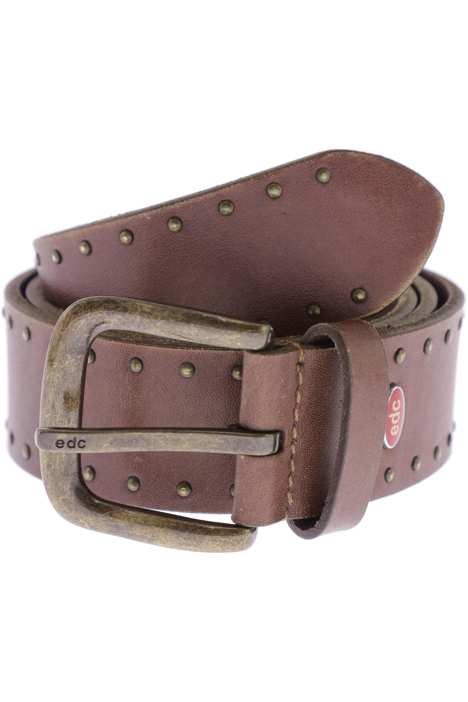 

edc by Esprit Damen Gürtel, braun, Gr. 80