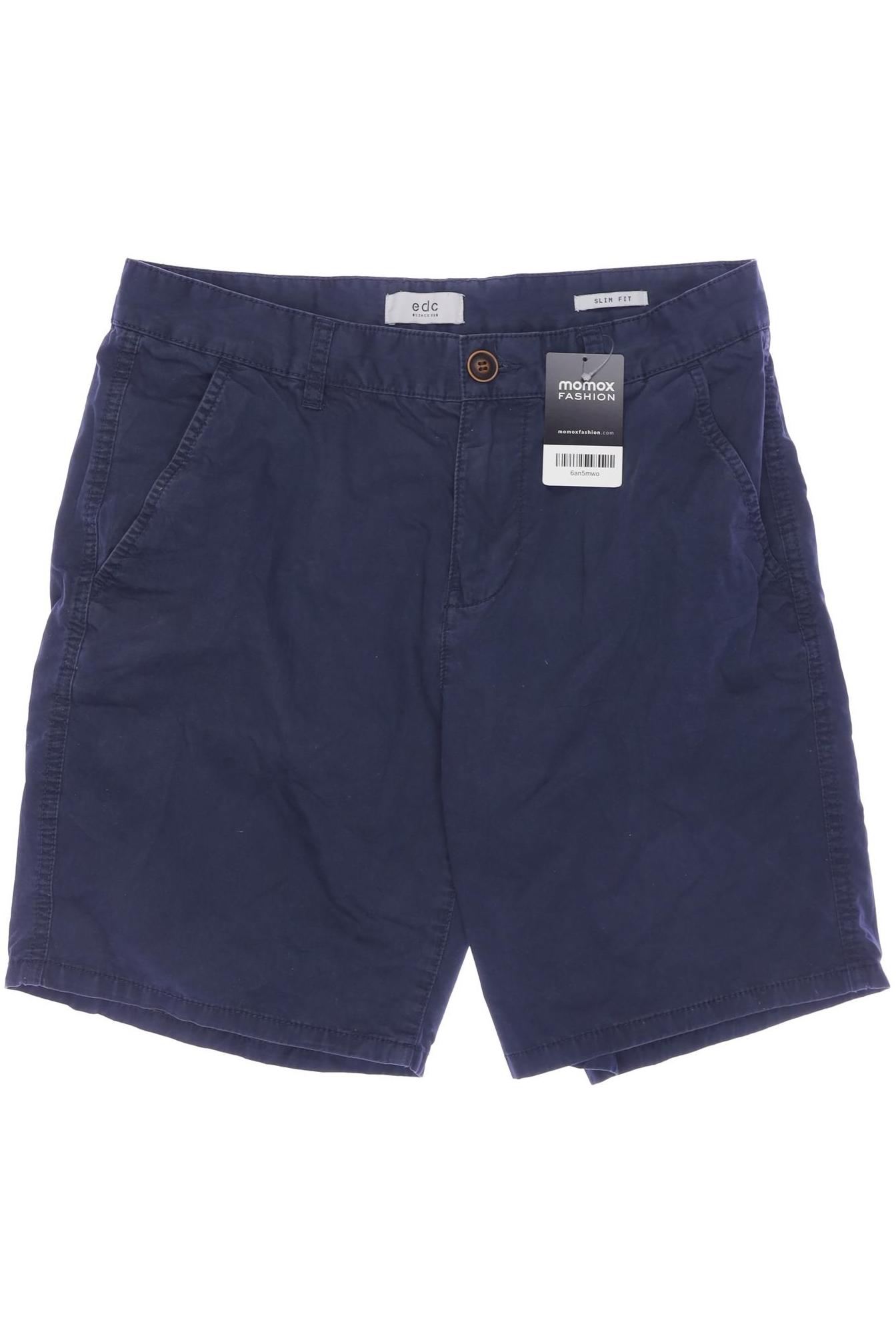 

edc by Esprit Herren Shorts, marineblau, Gr. 30