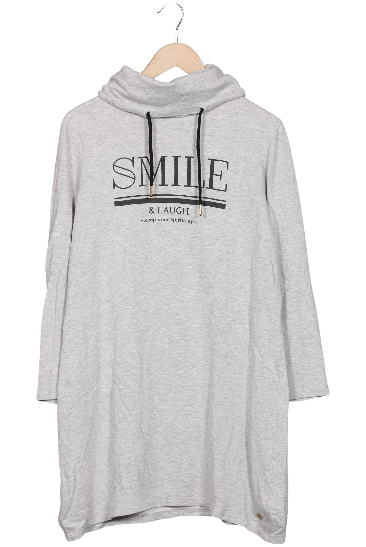 

edc by Esprit Damen Sweatshirt, grau, Gr. 44