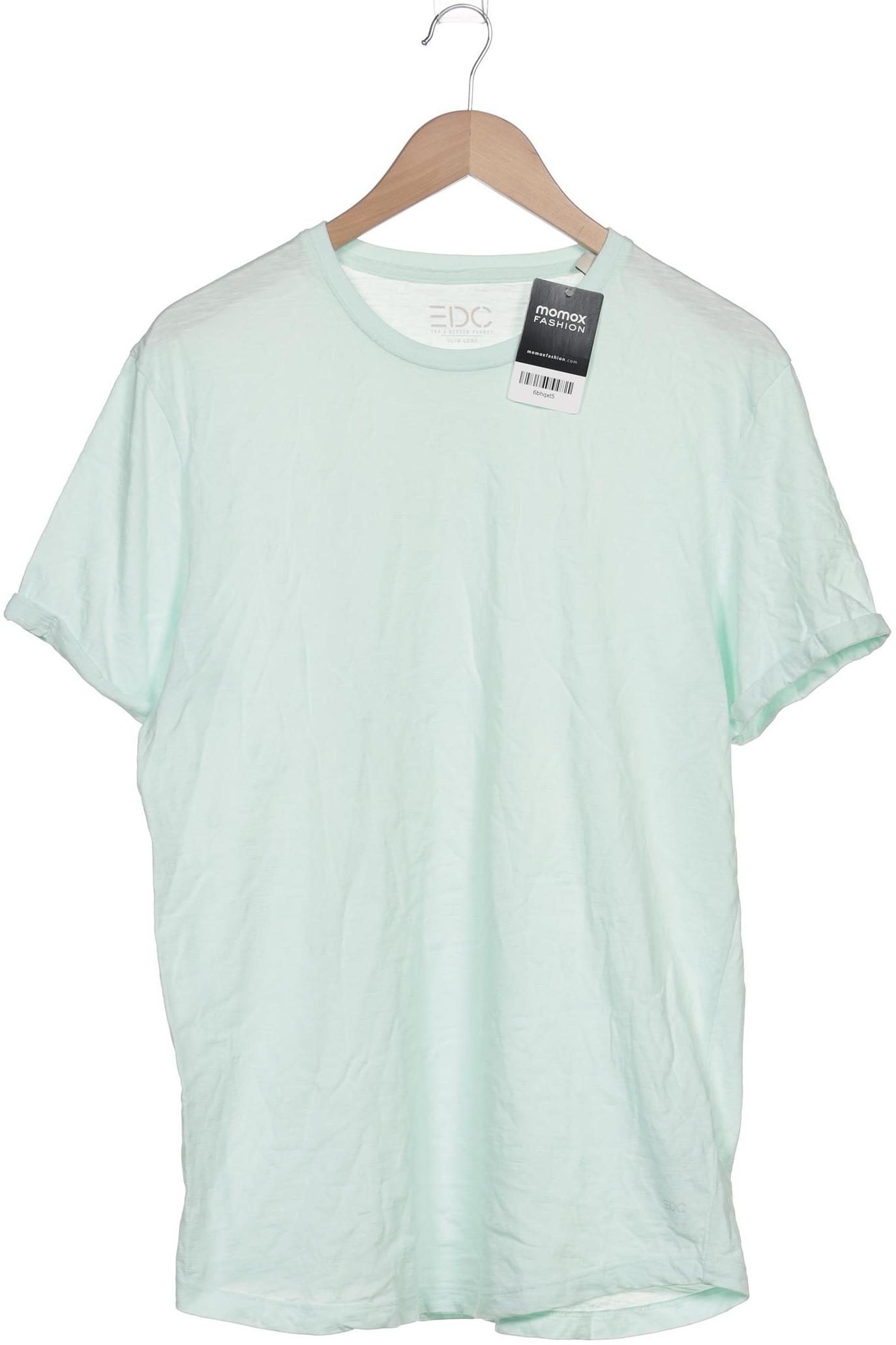 

edc by Esprit Herren T-Shirt, hellgrün, Gr. 52