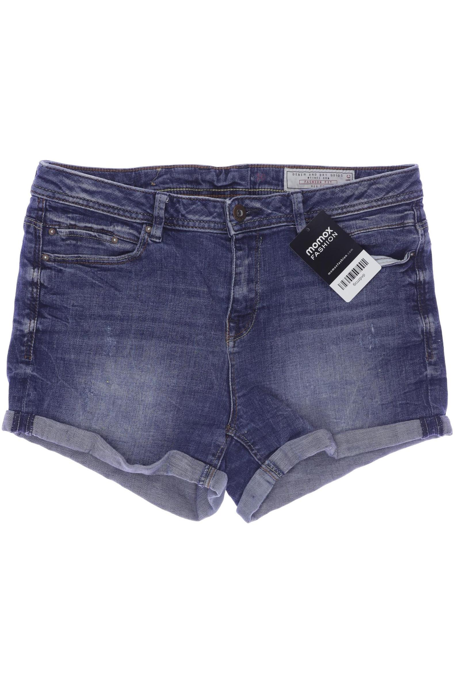 

edc by Esprit Damen Shorts, blau, Gr. 30