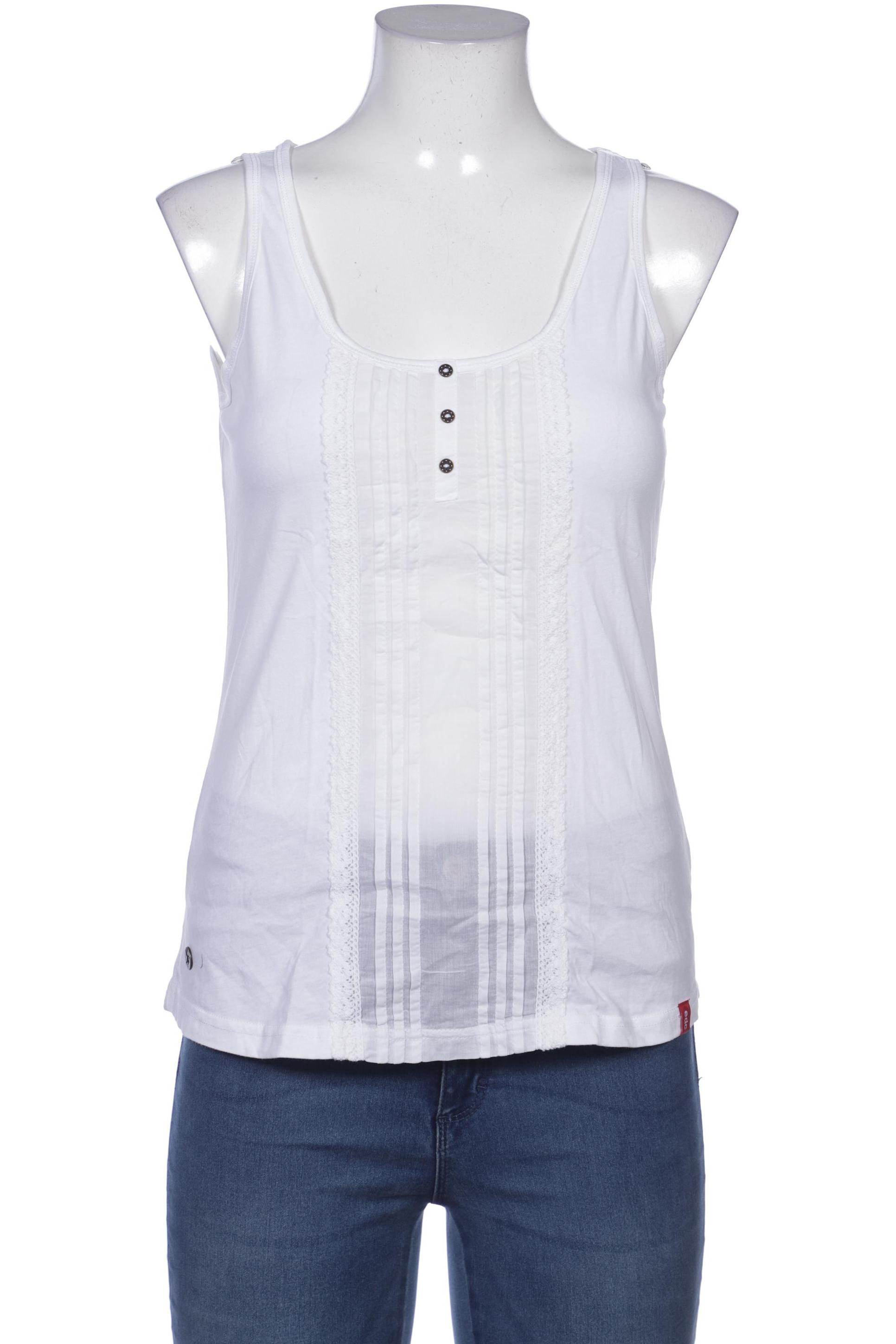 

edc by Esprit Damen Top, weiß, Gr. 38