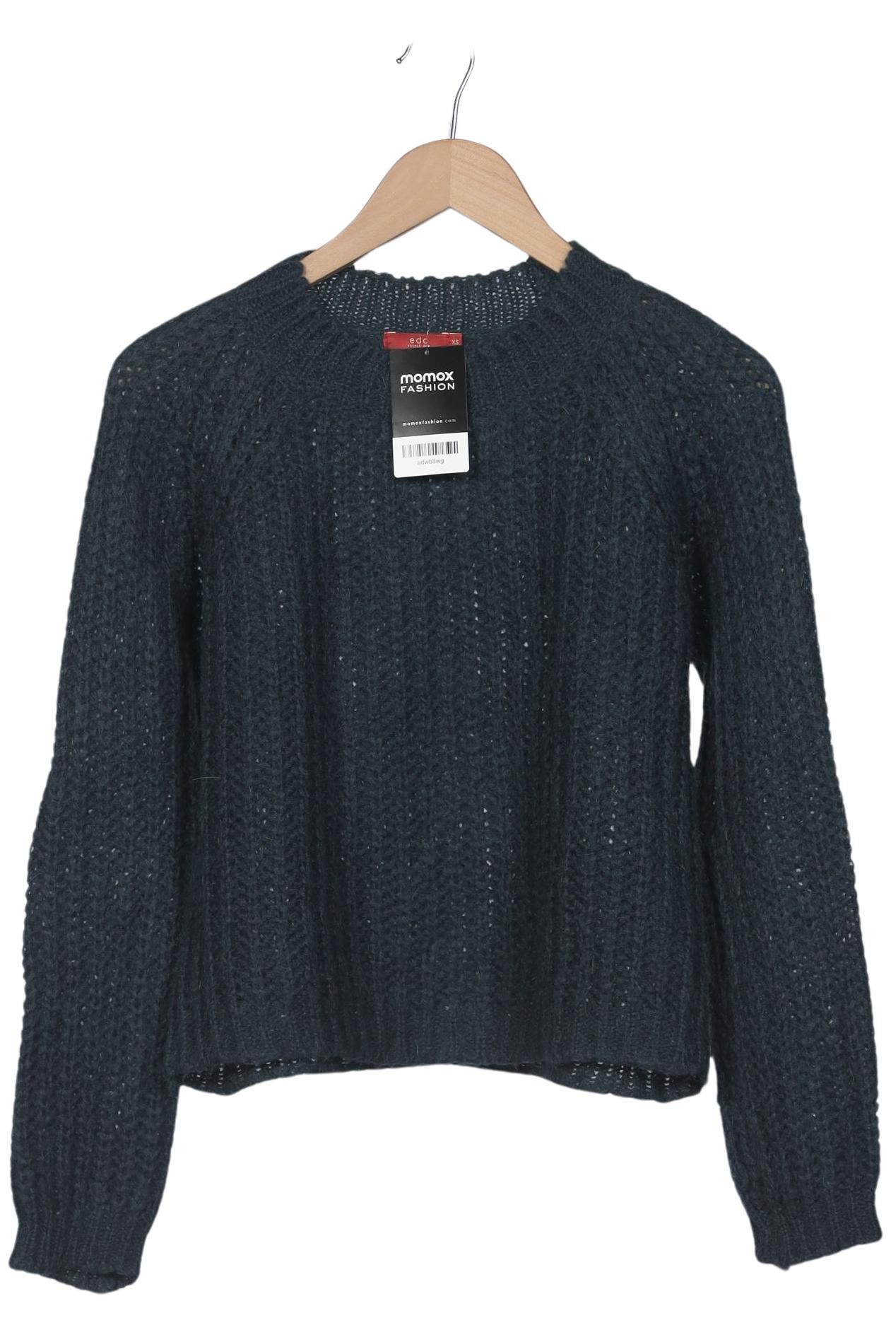 

edc by Esprit Damen Pullover, marineblau, Gr. 34