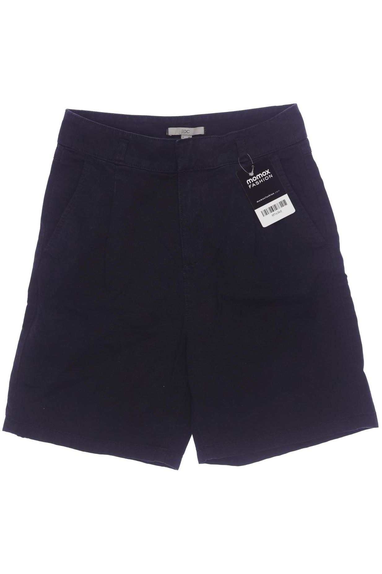 

edc by Esprit Damen Shorts, schwarz, Gr. 32