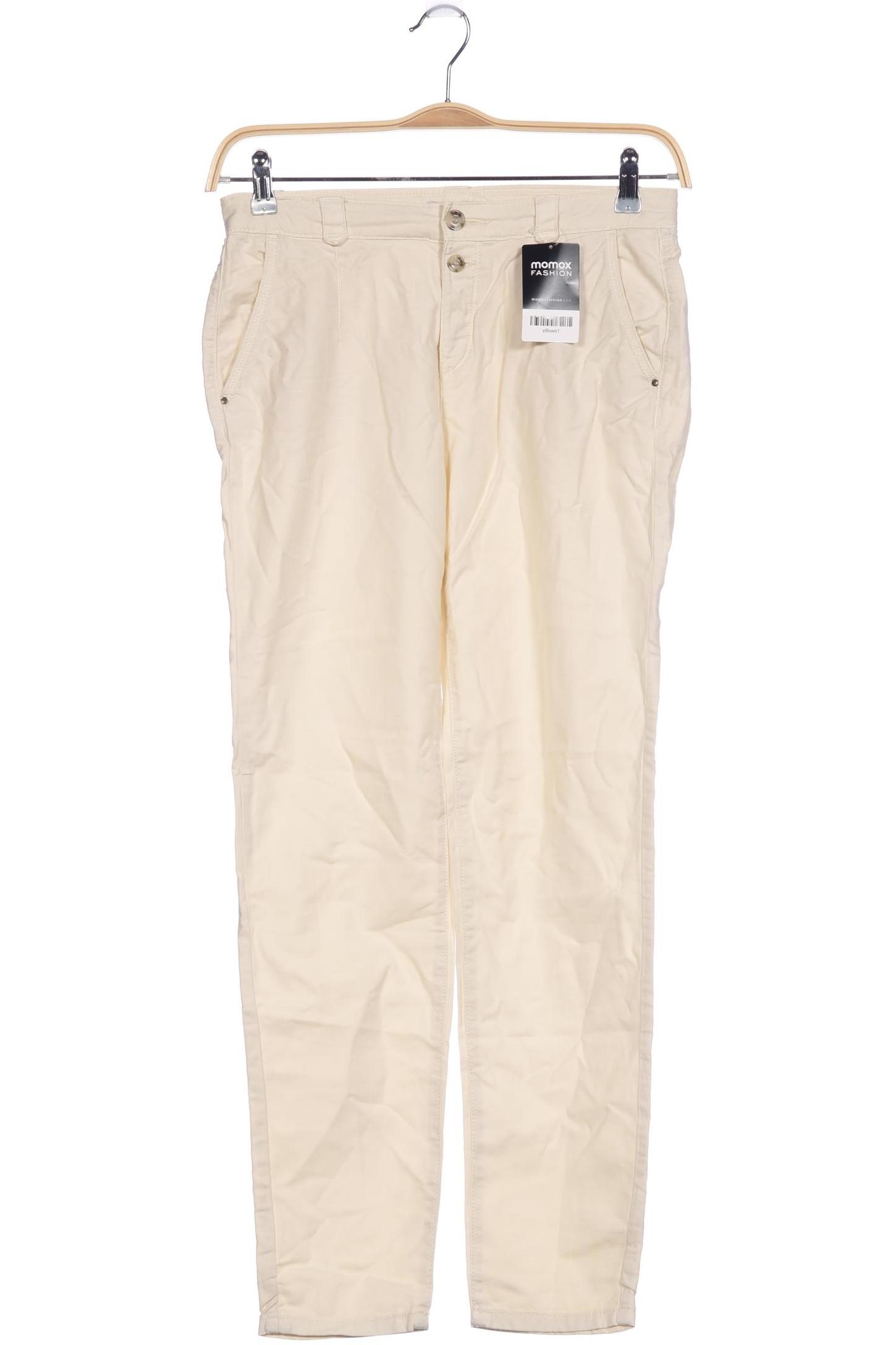 

edc by Esprit Damen Stoffhose, cremeweiß, Gr. 30