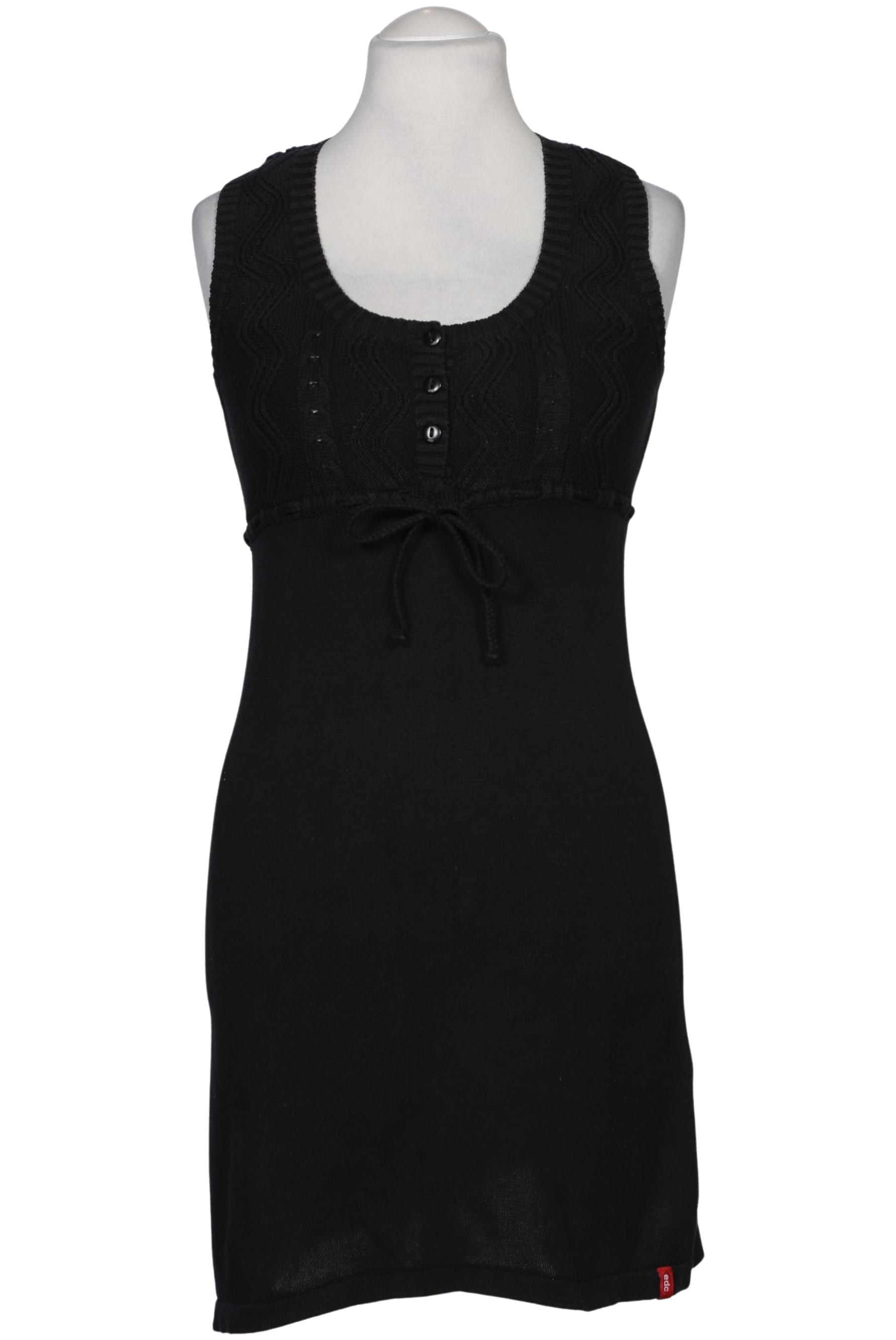 

edc by Esprit Damen Kleid, schwarz, Gr. 38