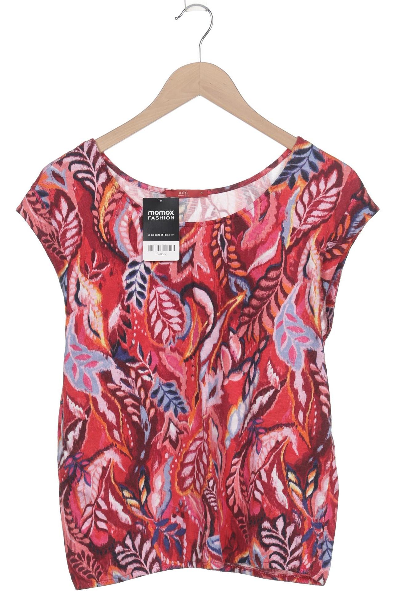 

edc by Esprit Damen T-Shirt, pink, Gr. 38