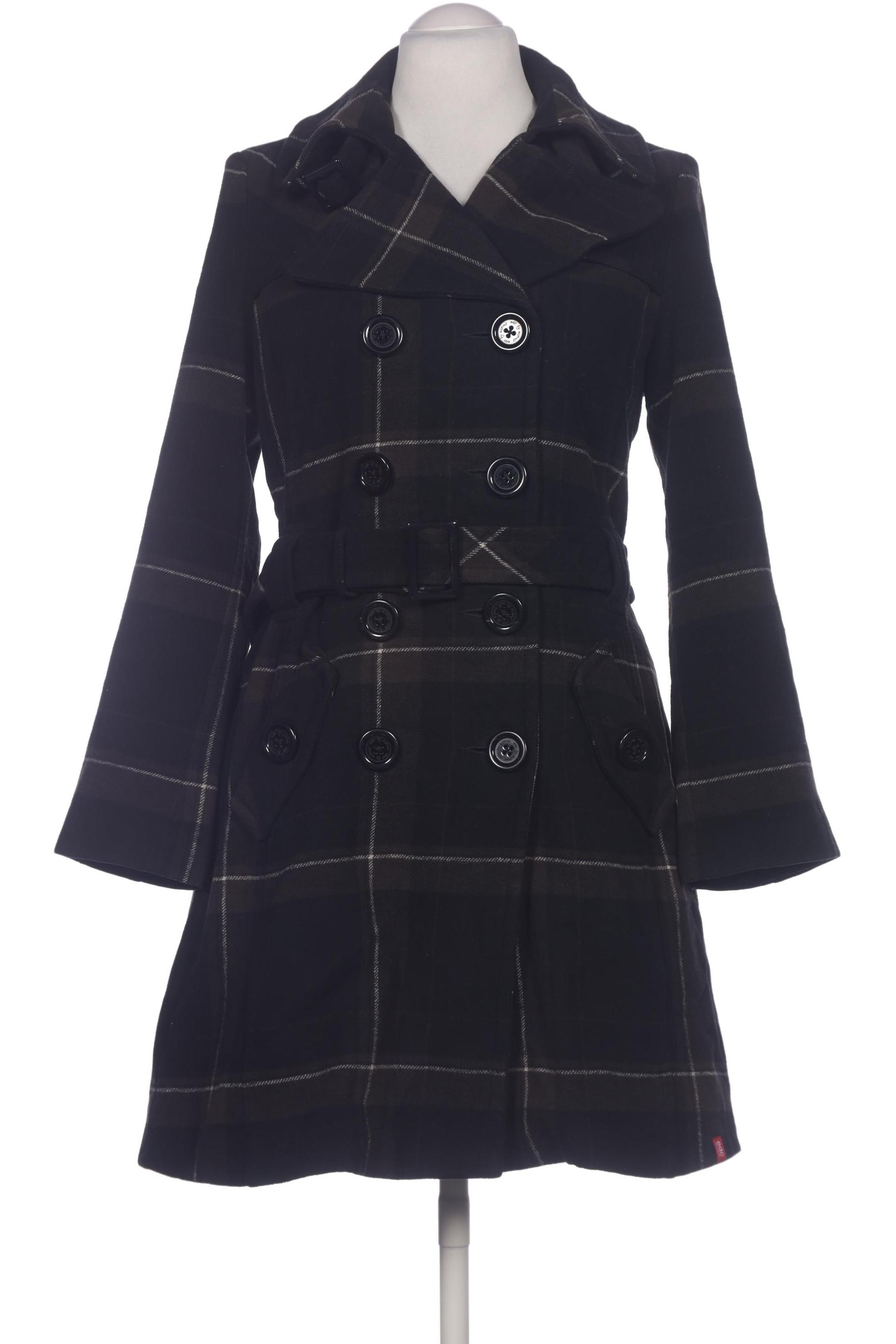 

edc by Esprit Damen Mantel, schwarz, Gr. 42