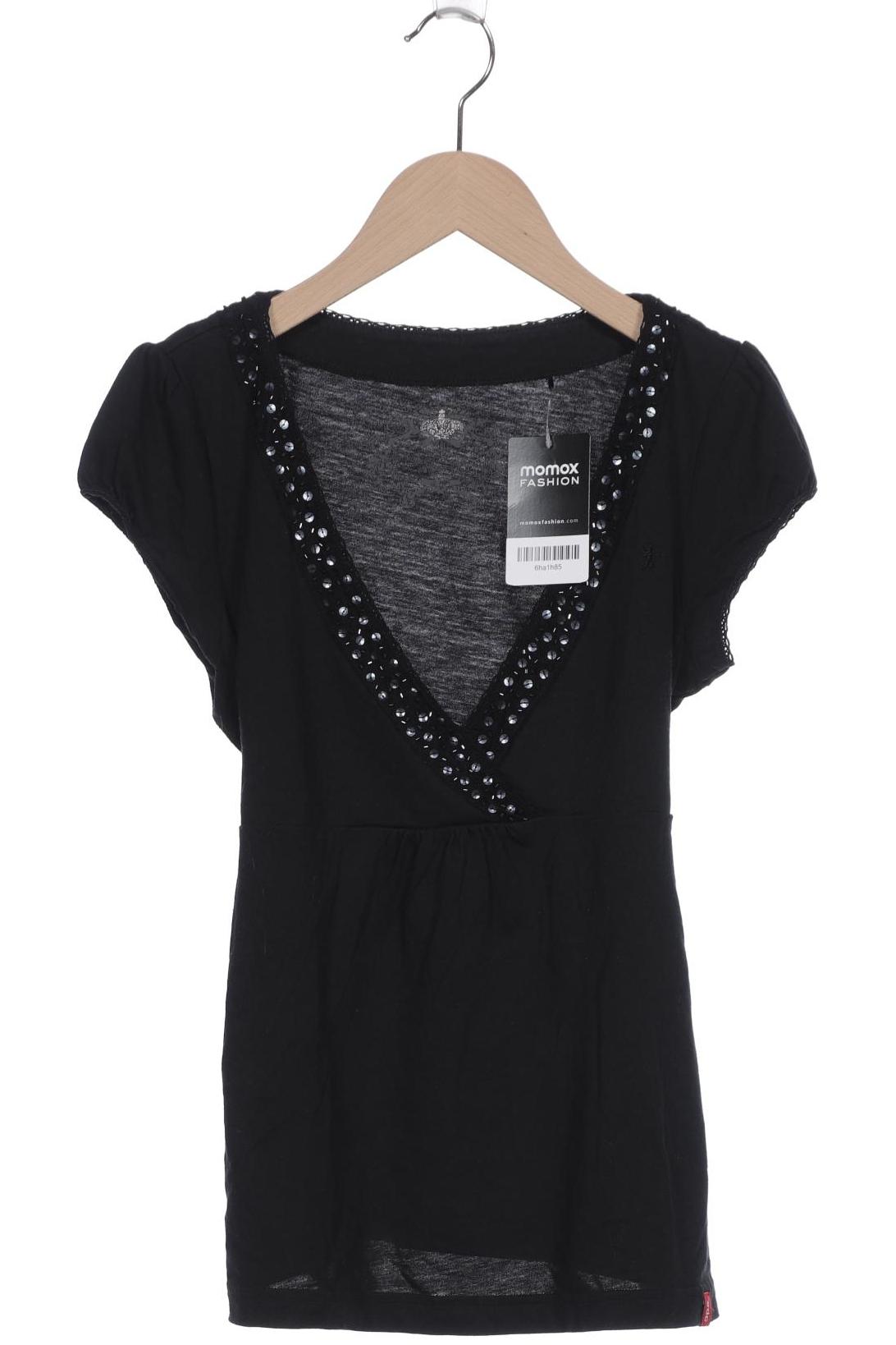 

edc by Esprit Damen T-Shirt, schwarz