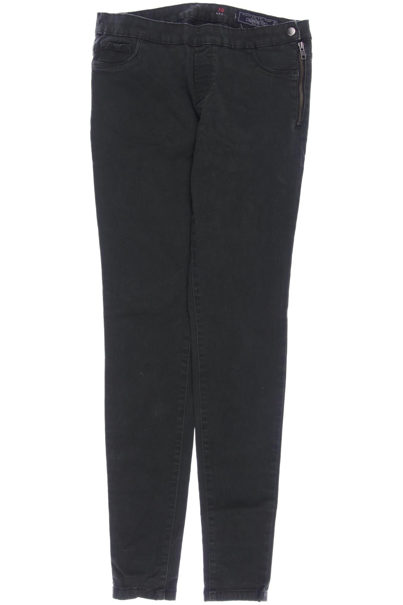 

edc by Esprit Damen Stoffhose, grün, Gr. 38