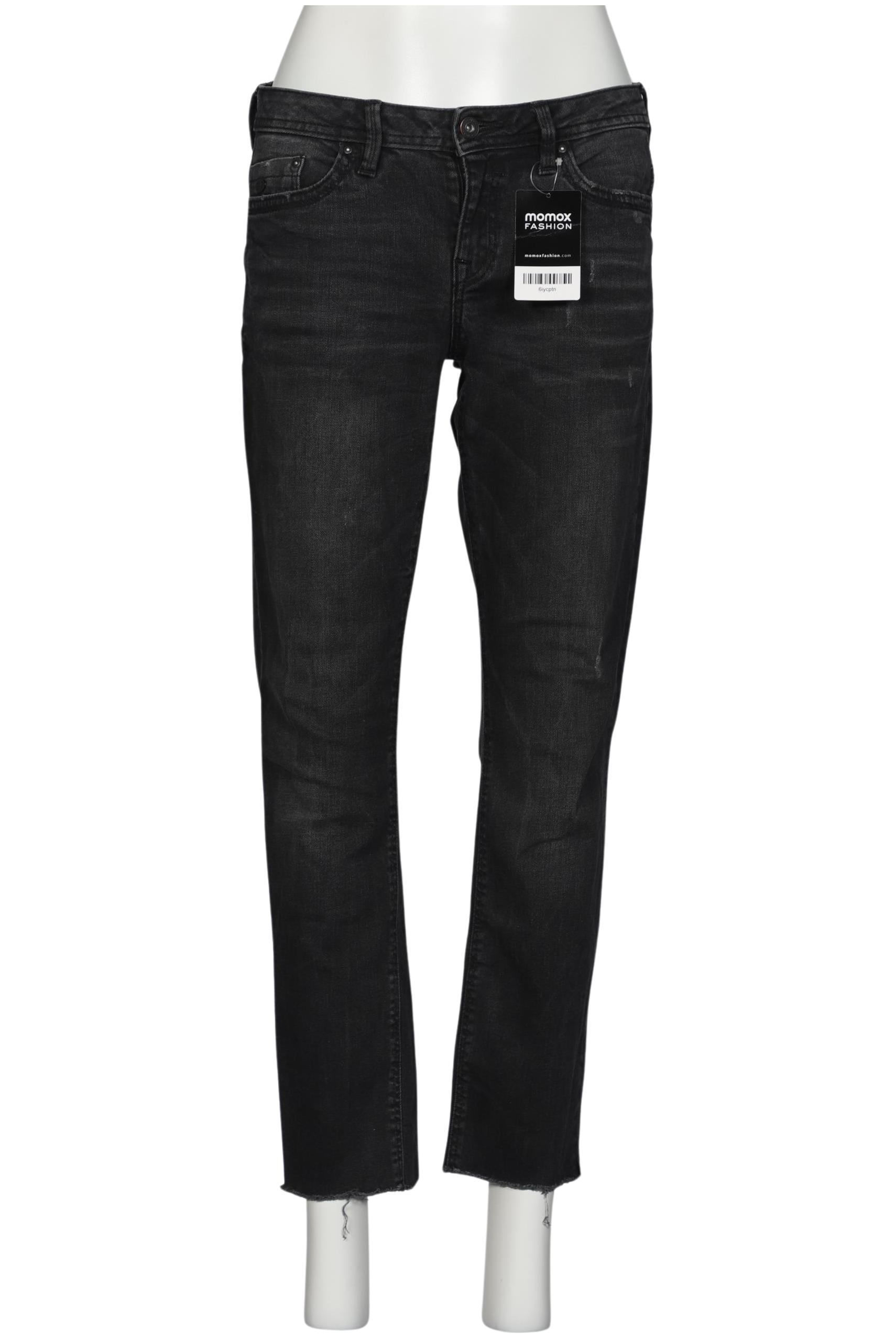 

edc by Esprit Damen Jeans, schwarz, Gr. 28