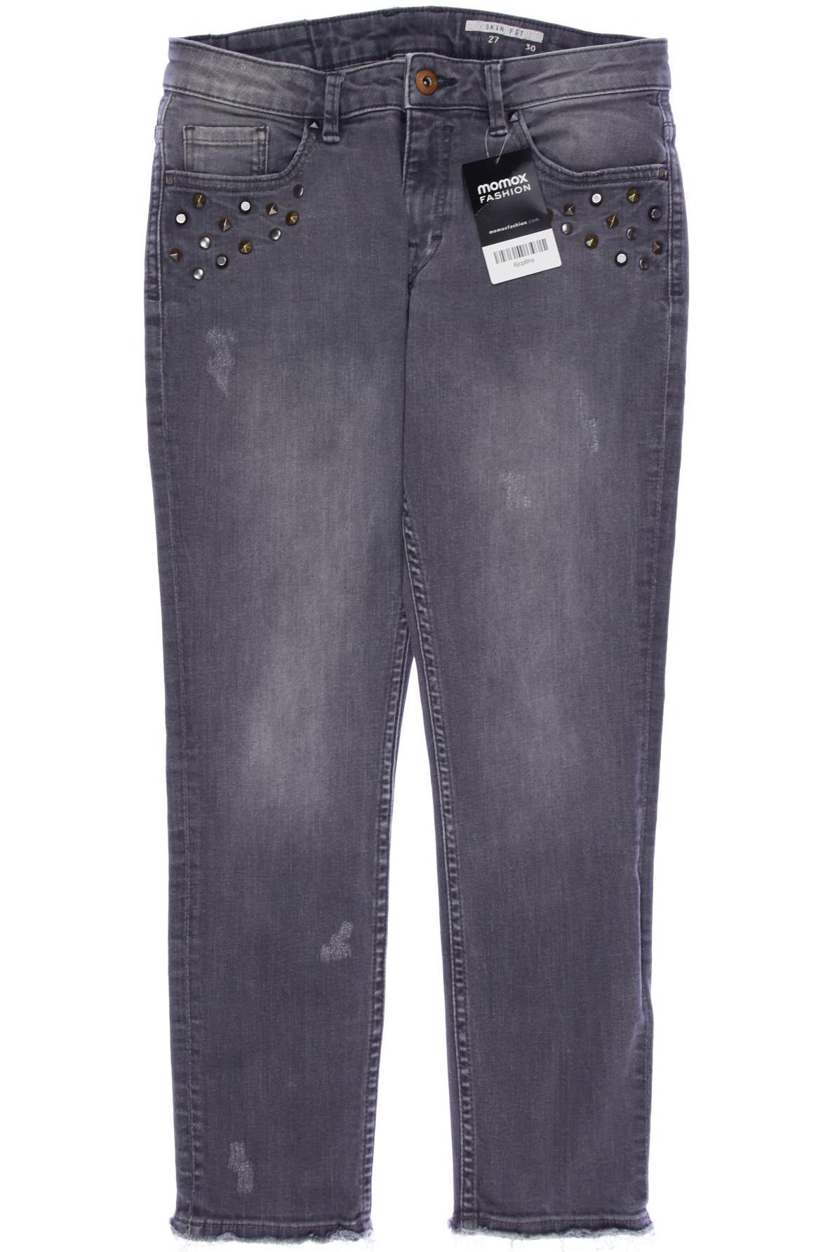 

edc by Esprit Damen Jeans, grau, Gr. 27