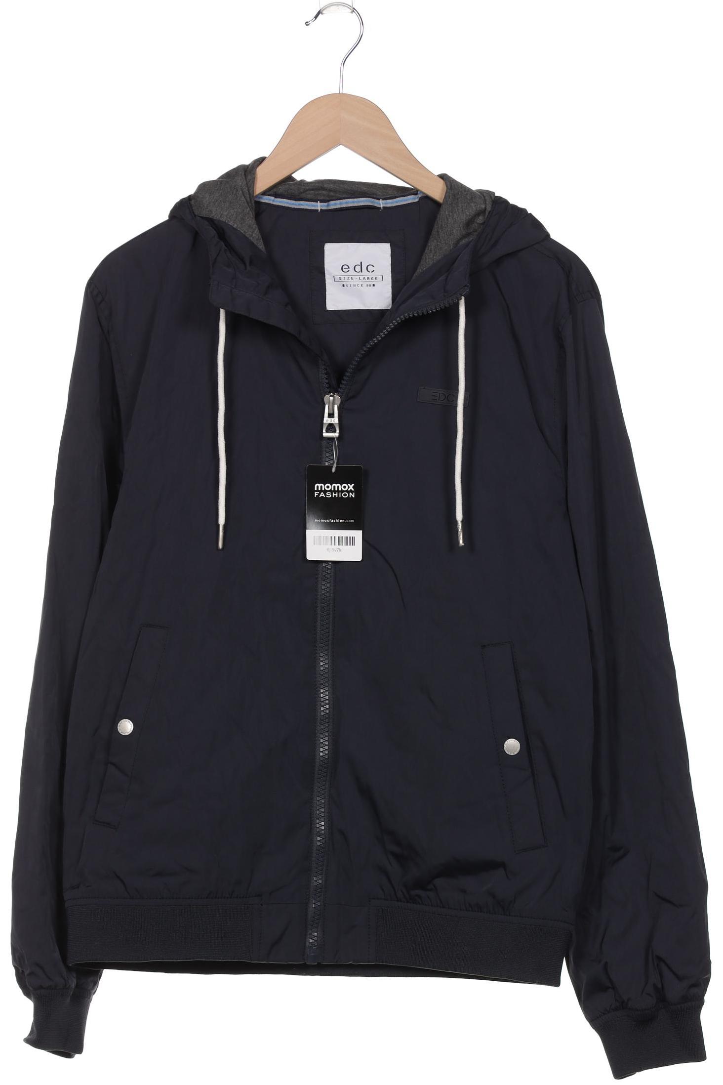 

edc by Esprit Herren Jacke, marineblau, Gr. 52