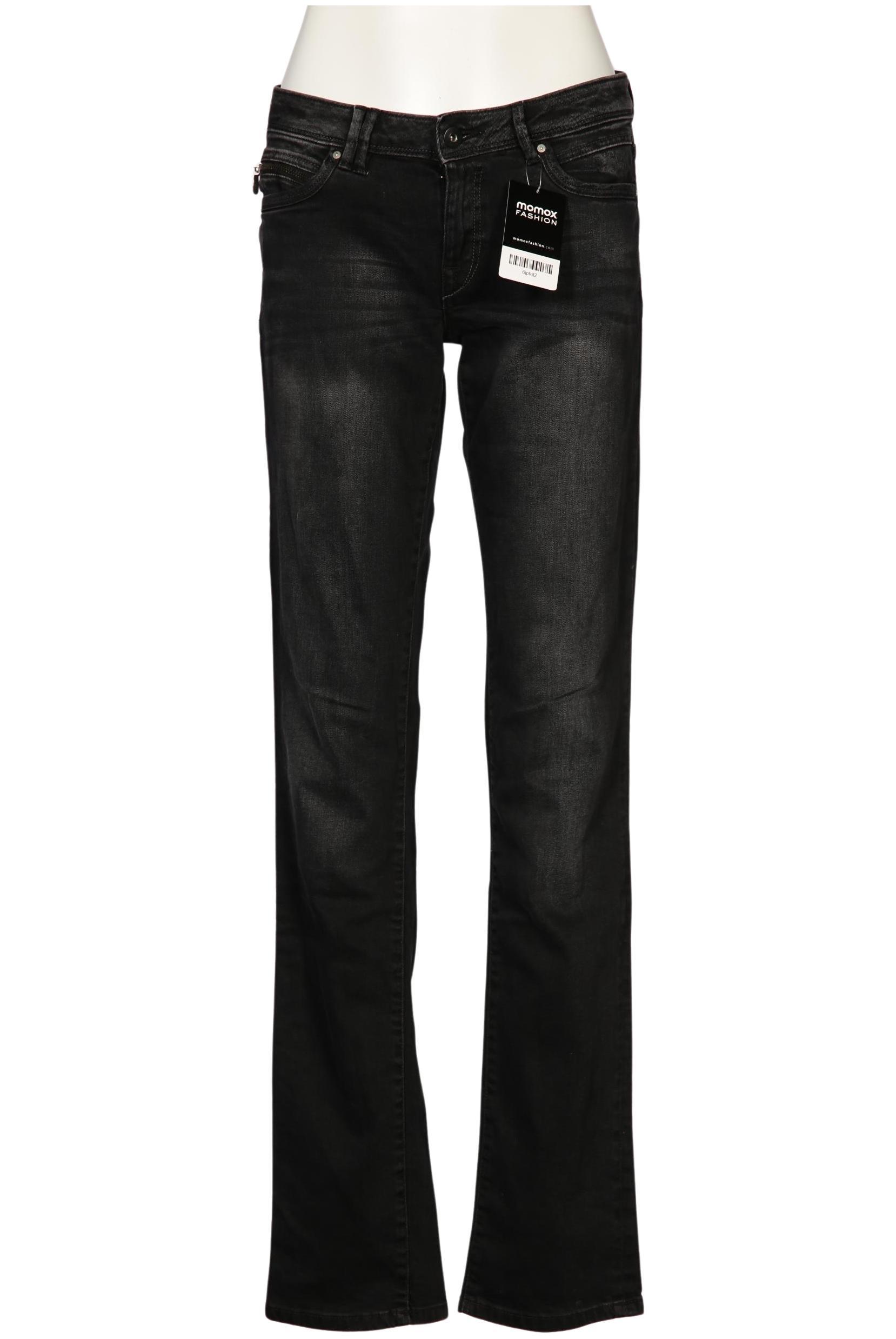 

edc by Esprit Damen Jeans, schwarz, Gr. 28