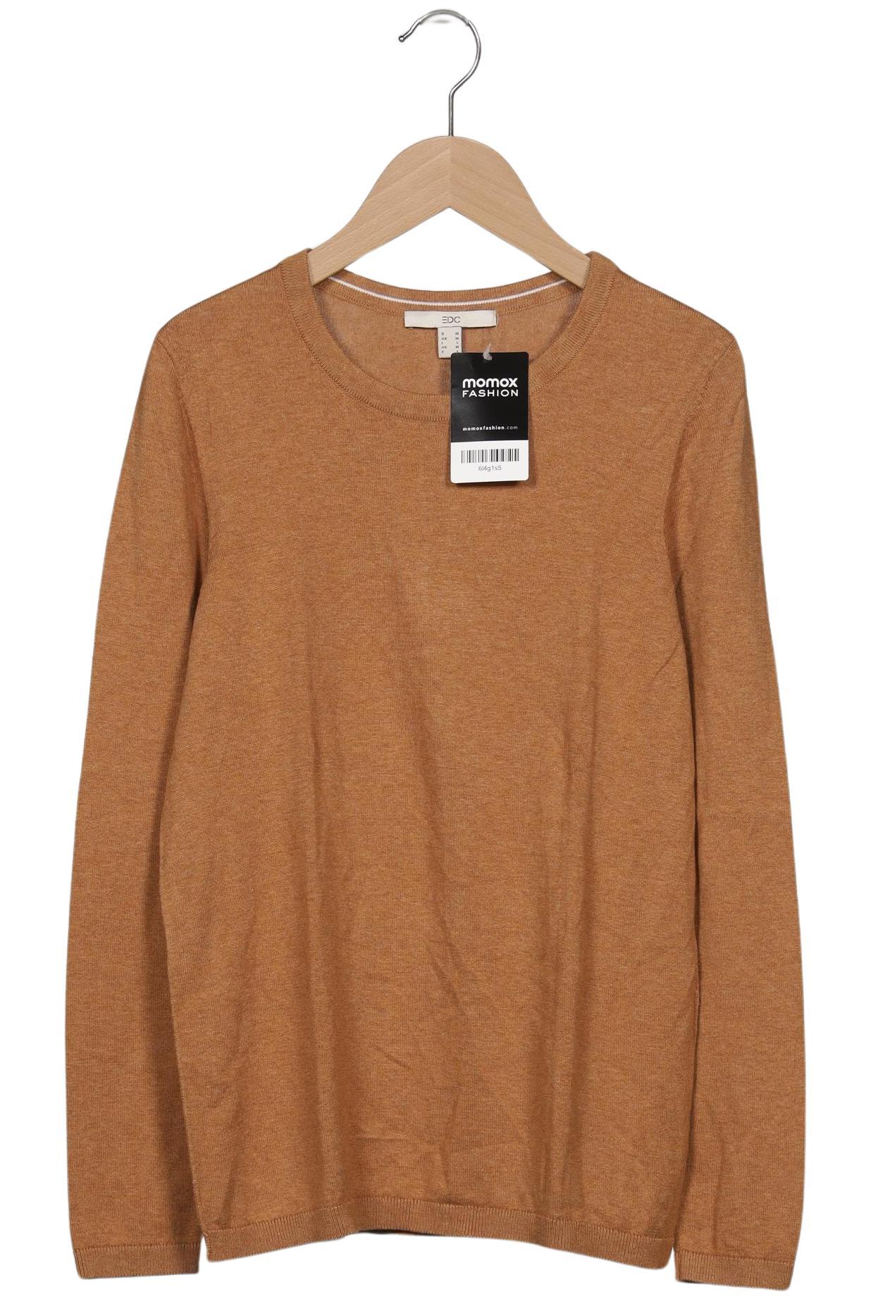 

edc by Esprit Damen Pullover, braun, Gr. 38