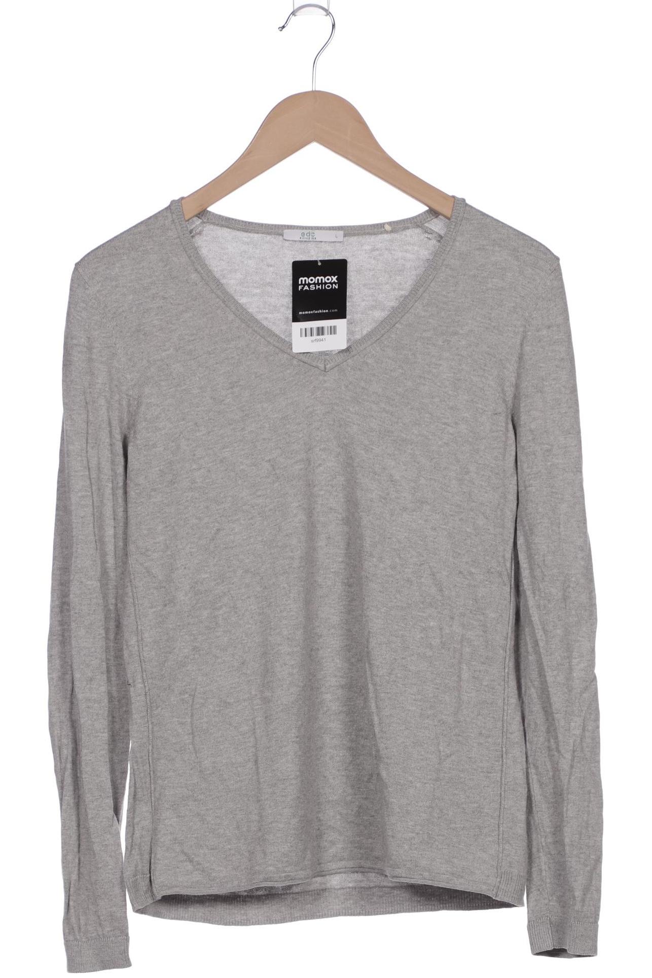 

edc by Esprit Damen Pullover, grau, Gr. 42